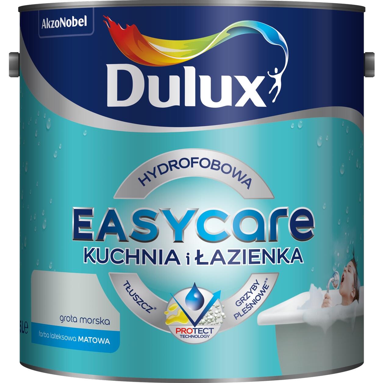 Farba Dulux EasyCare Kuchnia &amp; Łazienka morska grota 2,5l