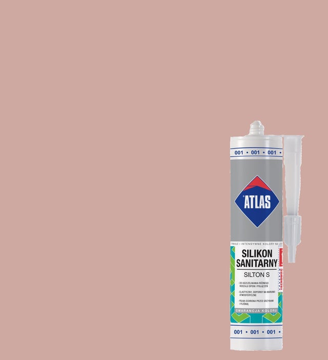 Silikon sanitarny Atlas 206 cappucino 280 ml