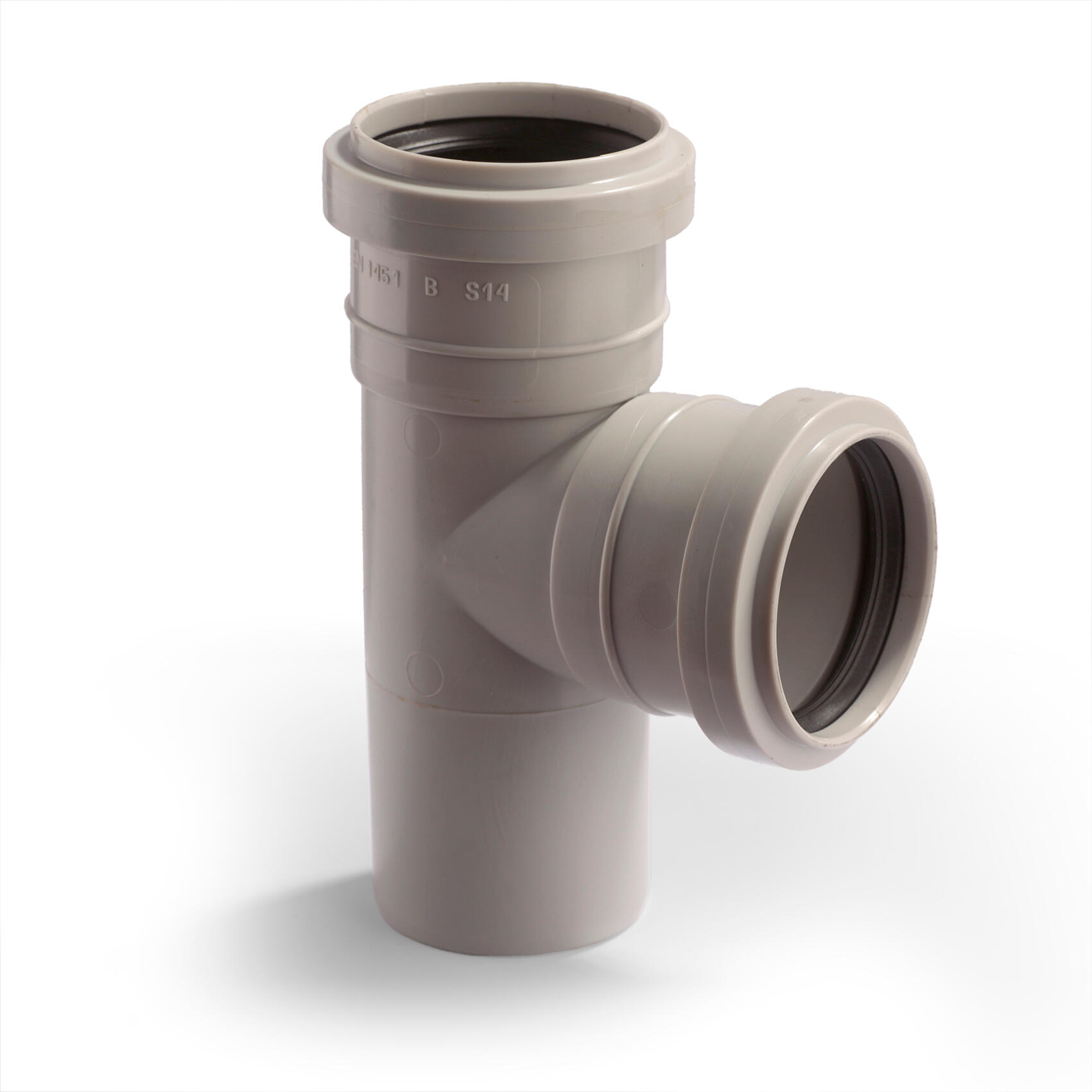 Trójnik kanalizacyjny 90° 50 mm - 2