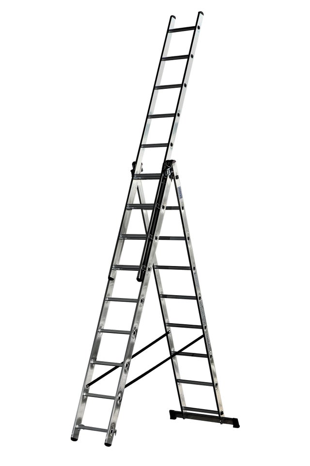 Drabina wielofunkcyjna, 3 x 9 stopni Krause Corda