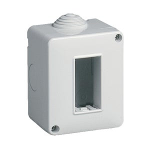 Scatola Superficie Vimar IP40 - 6 Moduli Orizzontale Per Prese E Interruttori
