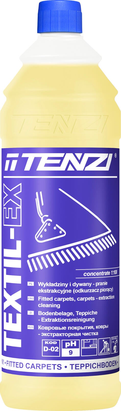 Płyn do ekstrakcyjnego prania dywanów Tenzi Textil-Ex koncentrat 1l