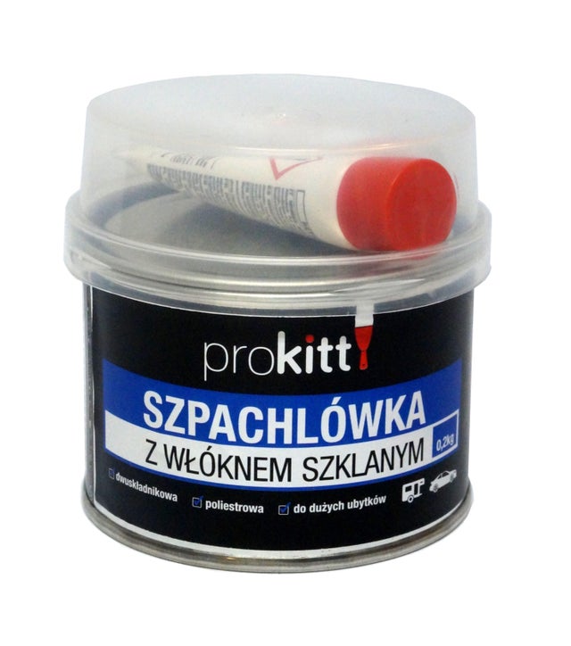 Szpachlówka z włóknem szkalnym 0,2kg
