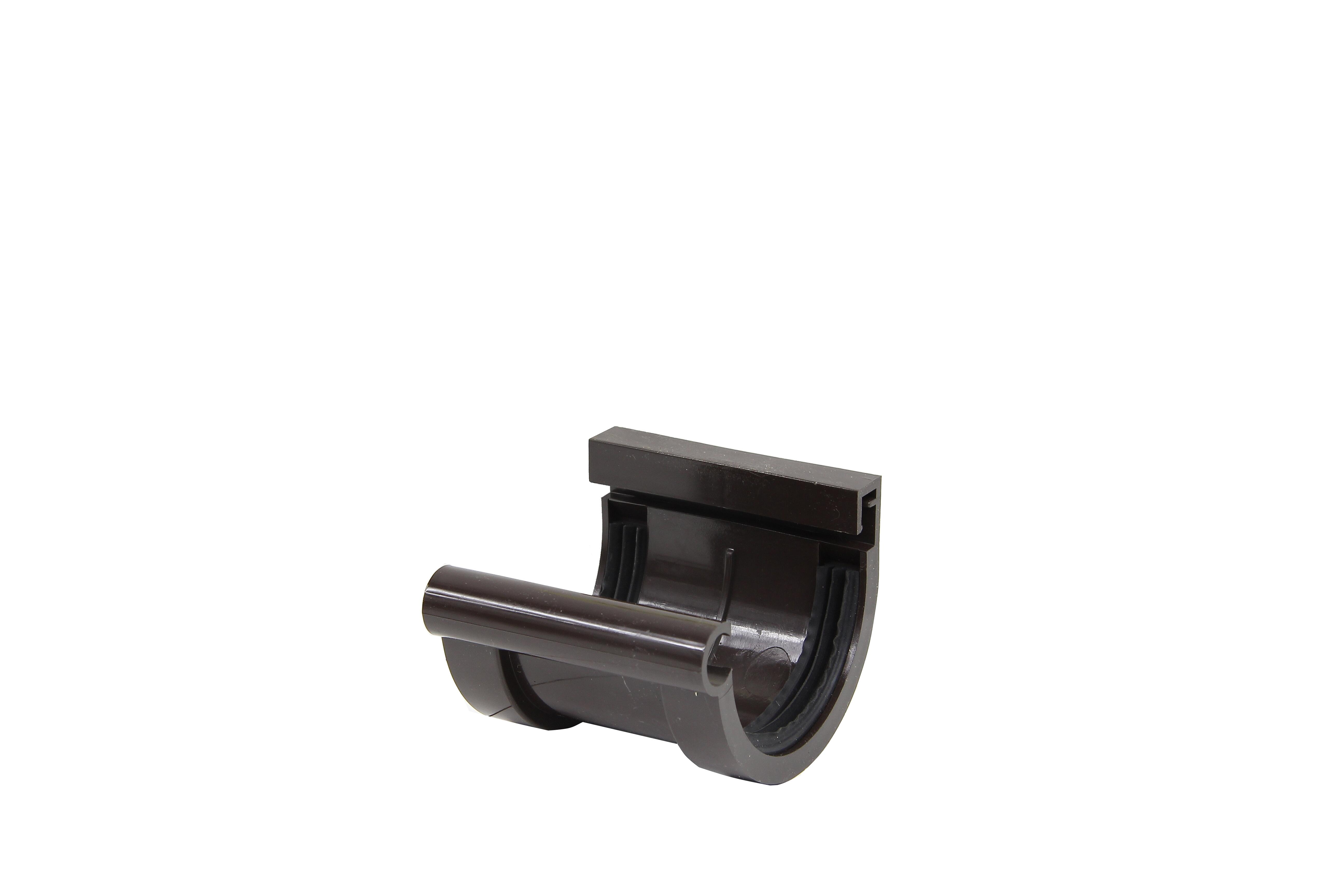 Złączka rynnowa G80, brązowa PVC Scala Plastics - 2