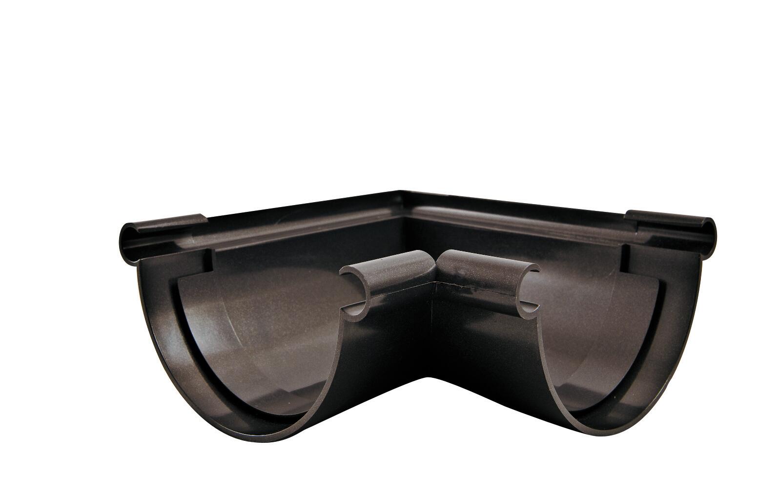 Łącznik kątowy zewnętrzny G80, brązowy PVC Scala Plastics - 2