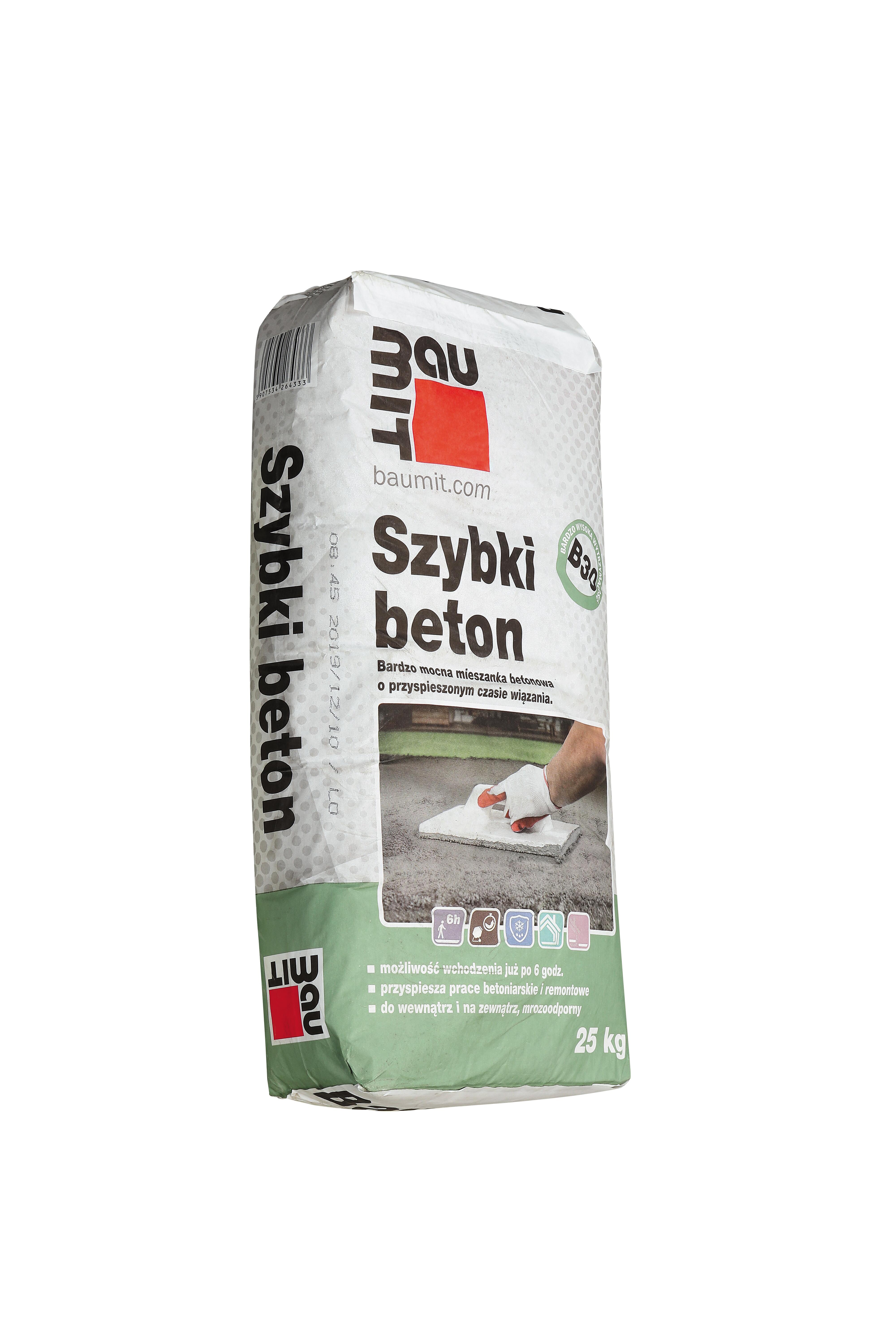 Gotowa sucha mieszanka Beton B-30 Baumit 25 kg, supermocna - 2