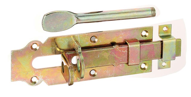 Zasuwa zamkowa do drzwi stajennych 160x56 mm