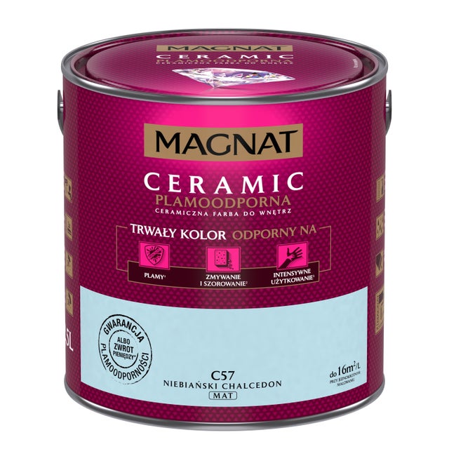 Farba Magnat Ceramic niebiański chelcedon 2,5l