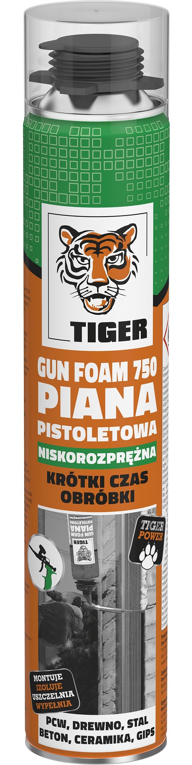 Piana pistoletowa Tiger Foam 750ml