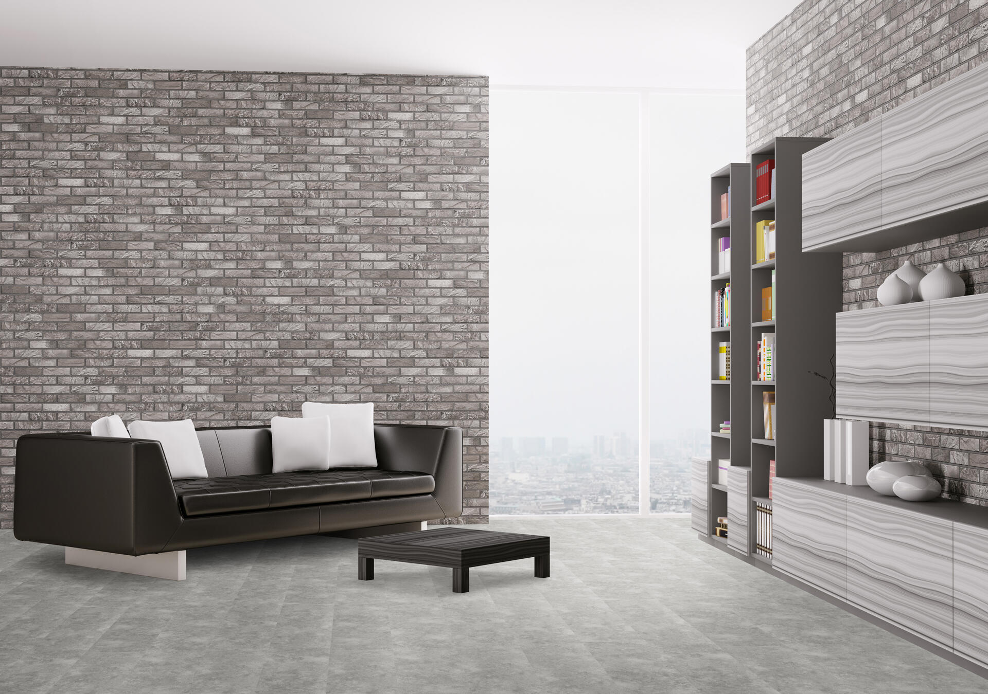 Panel winylowy LVT Beton kl.33 5mm op.2,257m2 - 2
