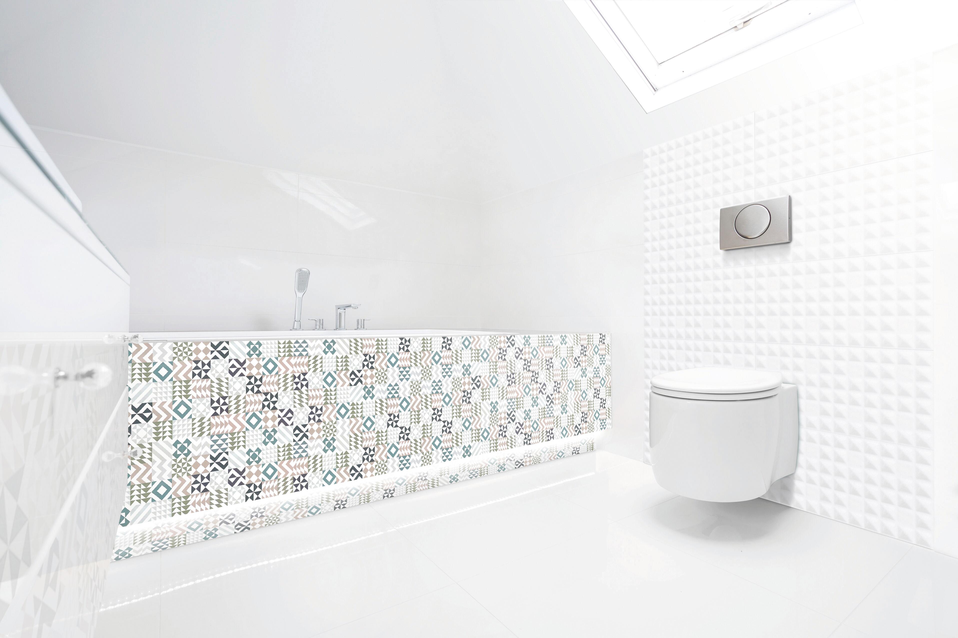 Płytka ścienna Nubila White Mat 60x30 cm 1,44m2 gat.1 - 2