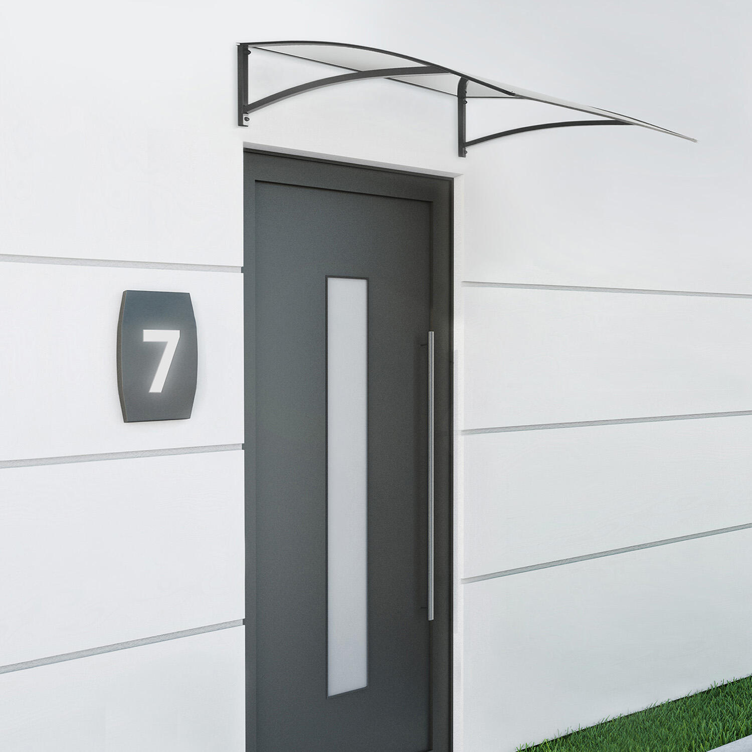 Daszek modułowy Arco Pro 108x80 cm, antracyt - 2