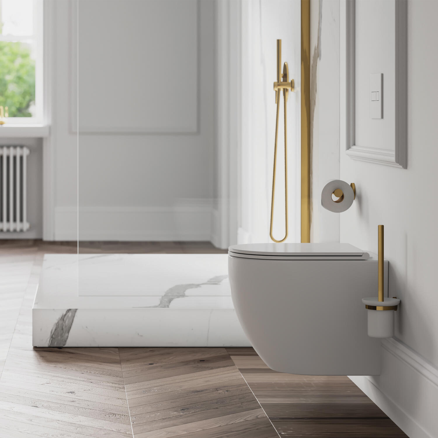 Miska WC wisząca Omnires Ottawa z deską wolnoopadającą - 3