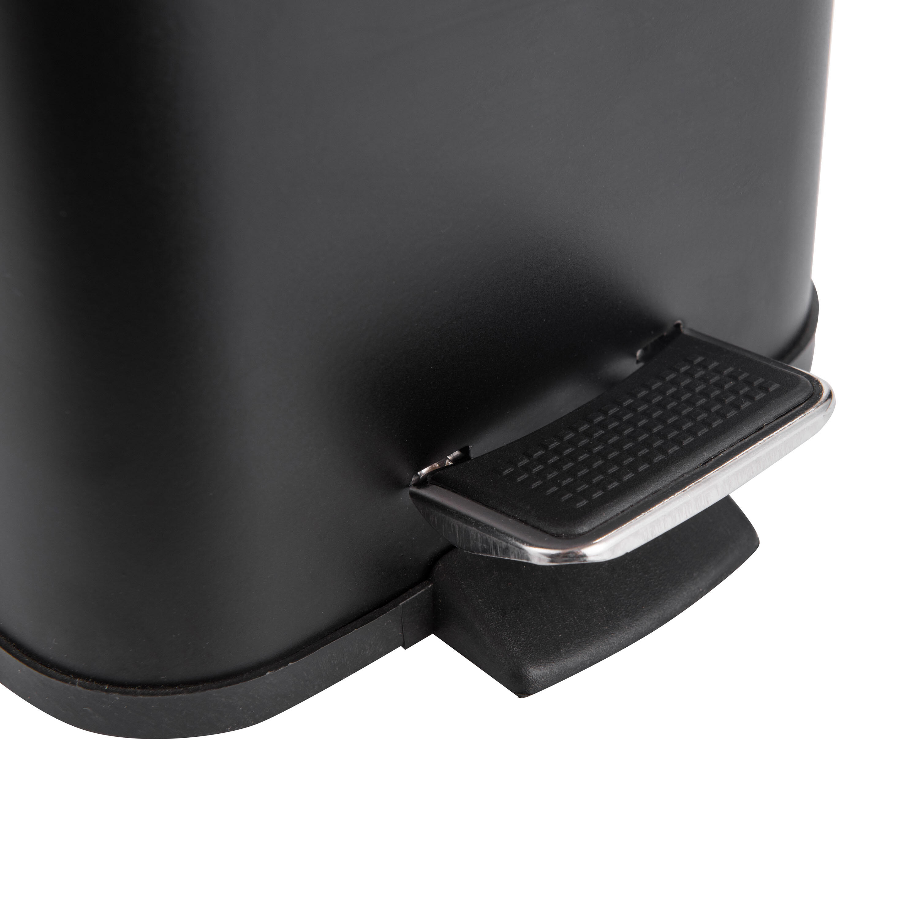 Poubelle de salle de bains 3 l noir SENSEA - 5