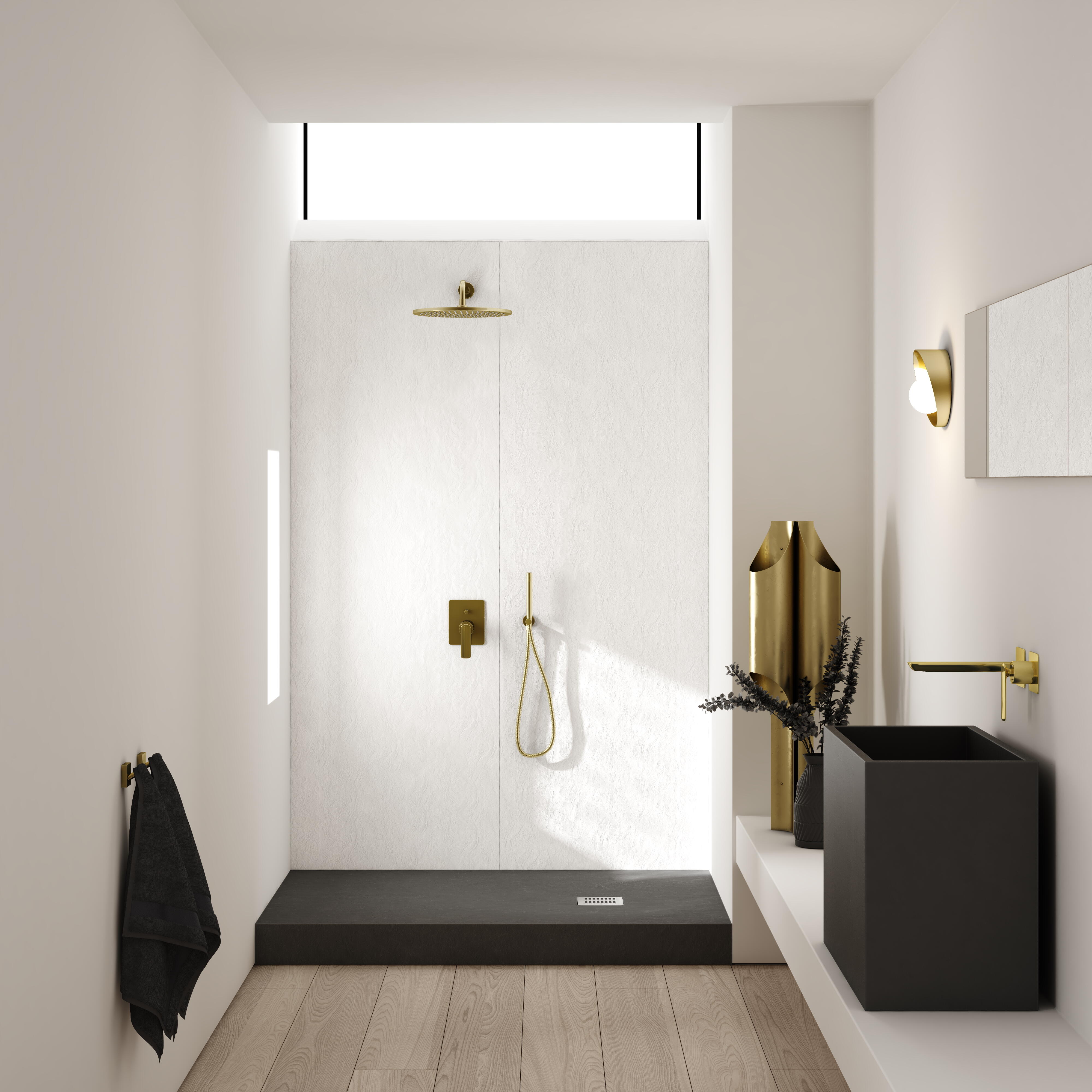 Ścianka prysznicowa Sched-pol Shower Plate 210x100 cm BRC9297 - 3