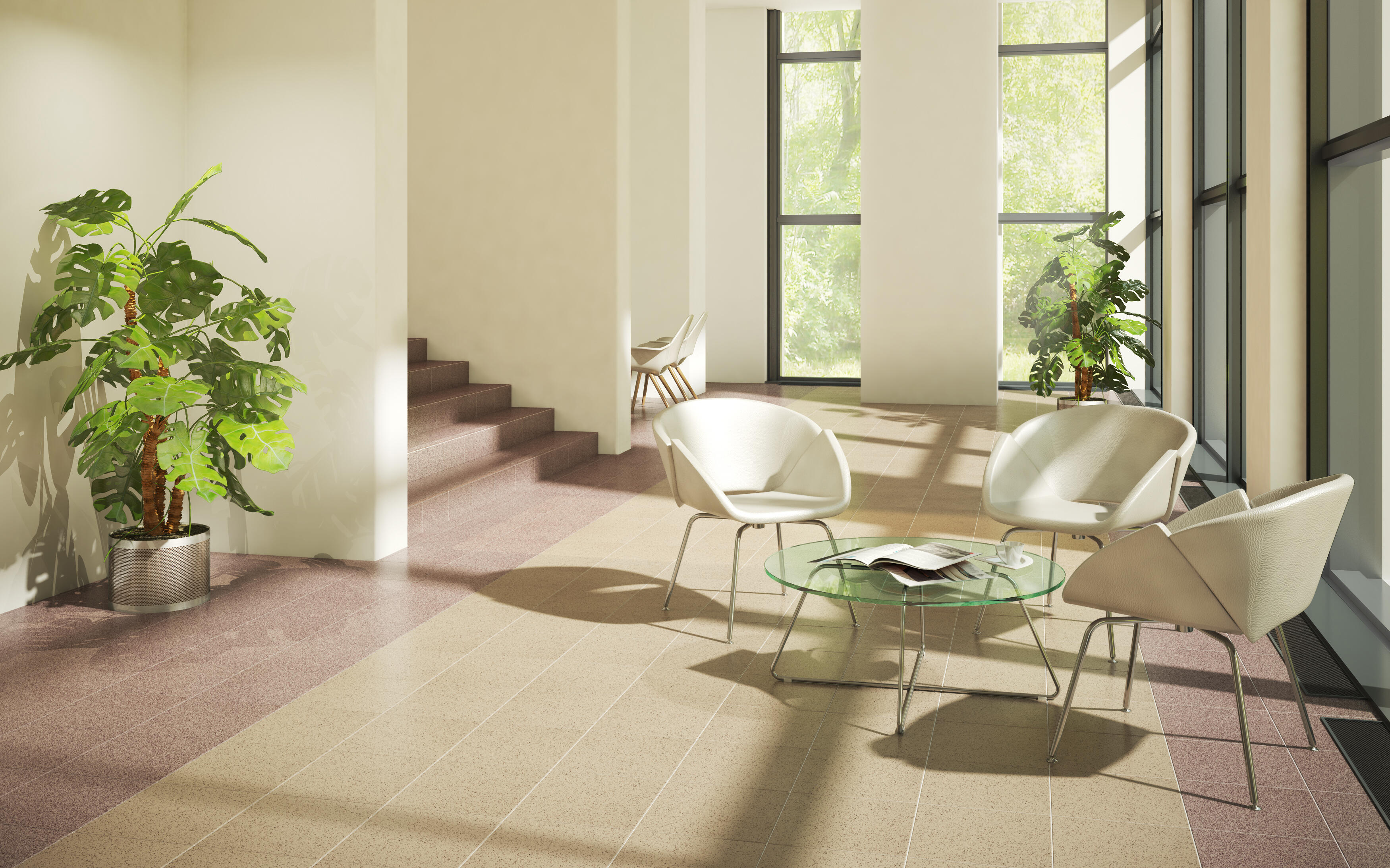 Gres techniczny K300 dark beige 30x30 cm 1.62 m2 - 2