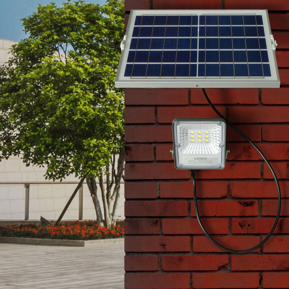 Naświetlacz LED LED Solar Floodlight VIDEX flod LED solar gelio 20W NW - 3