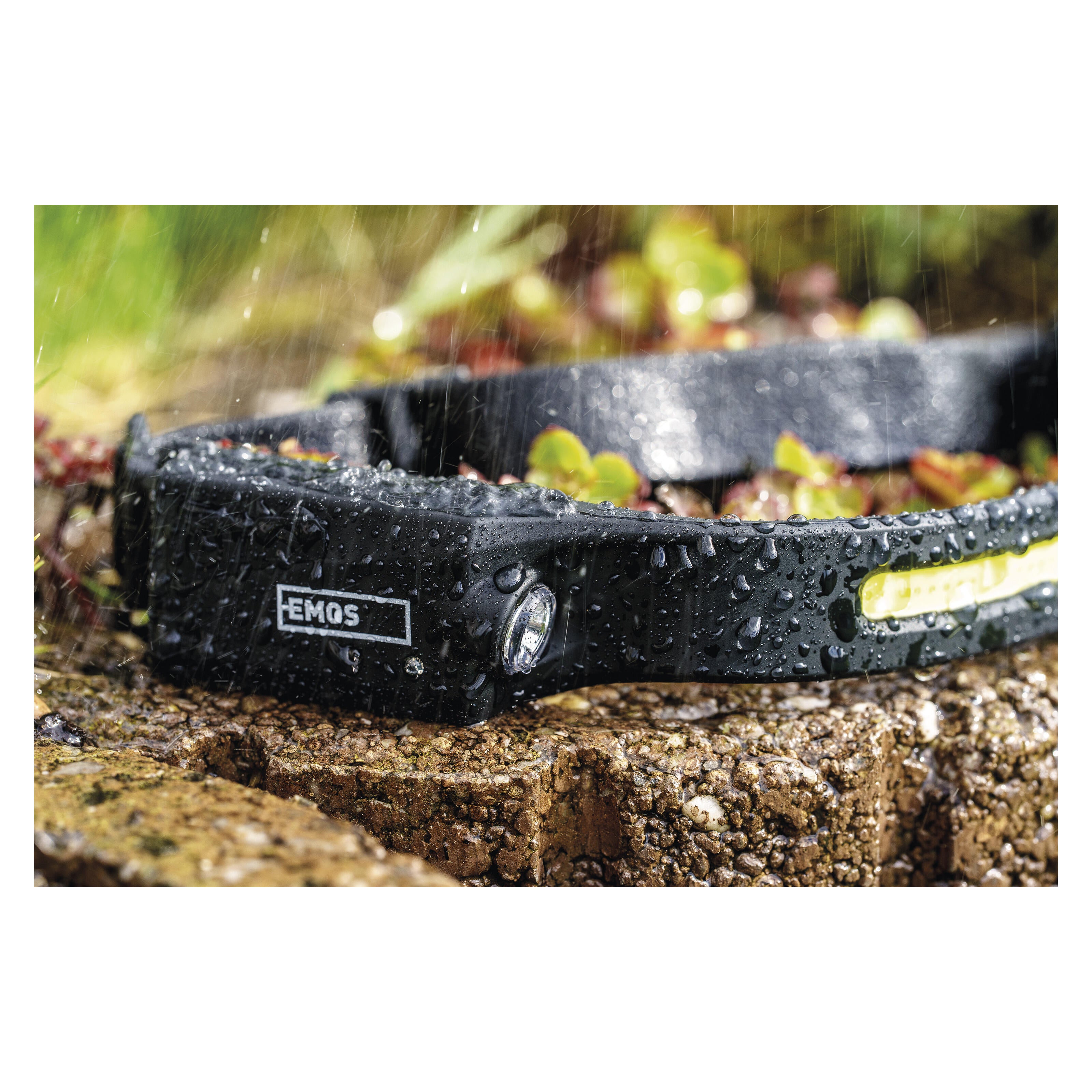 Latarka czołowa LED Ładowalna 1200 mAh COB 380Lm czas pracy min. 3h IP43 zasięg 160m elastyczna - 3