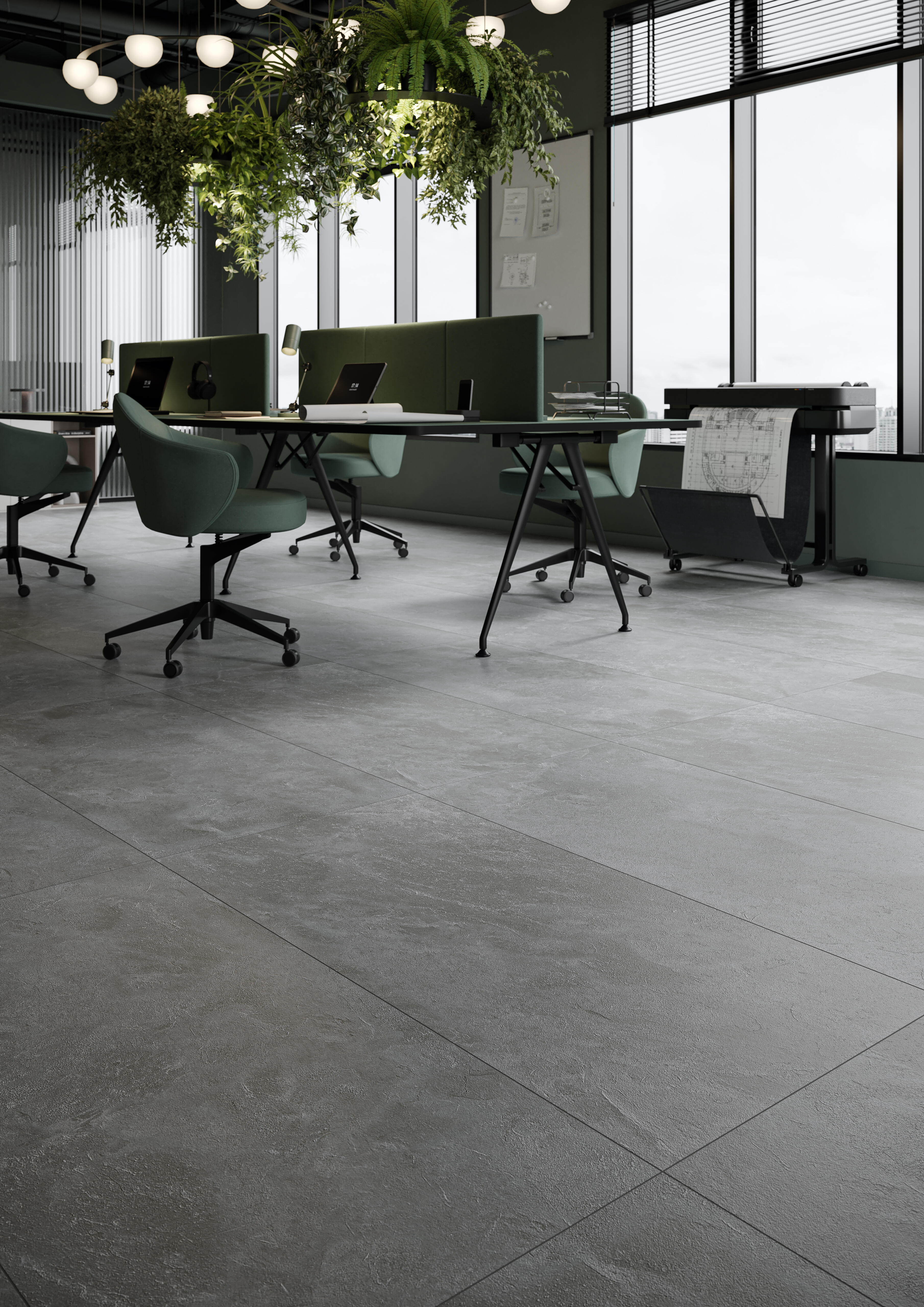 Gres szkliwiony Chromehill Grey 60x120 cm 1.44 m2 - 2