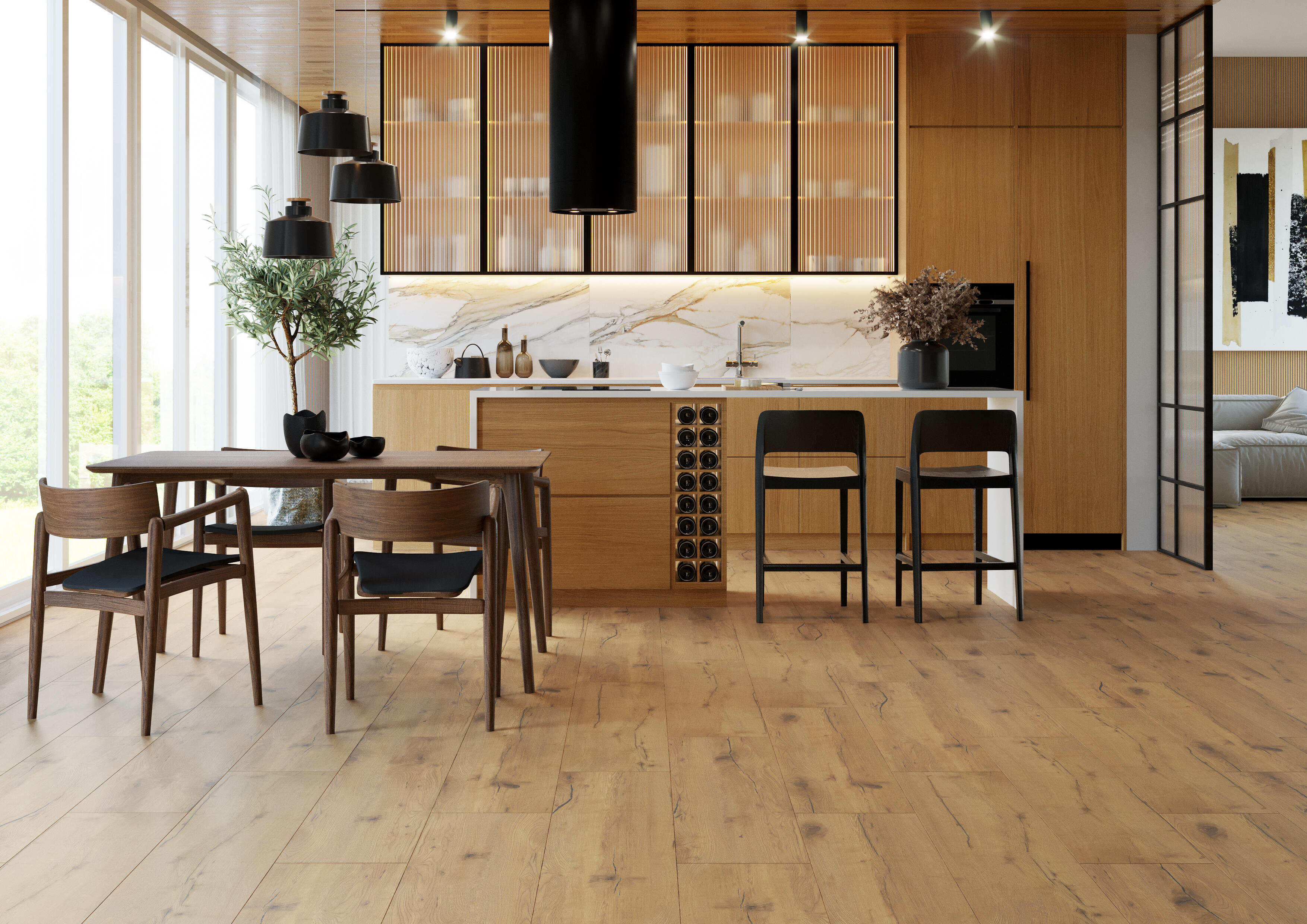 Gres szkliwiony Oris Honey 30x120 cm 1.44 m2 - 2