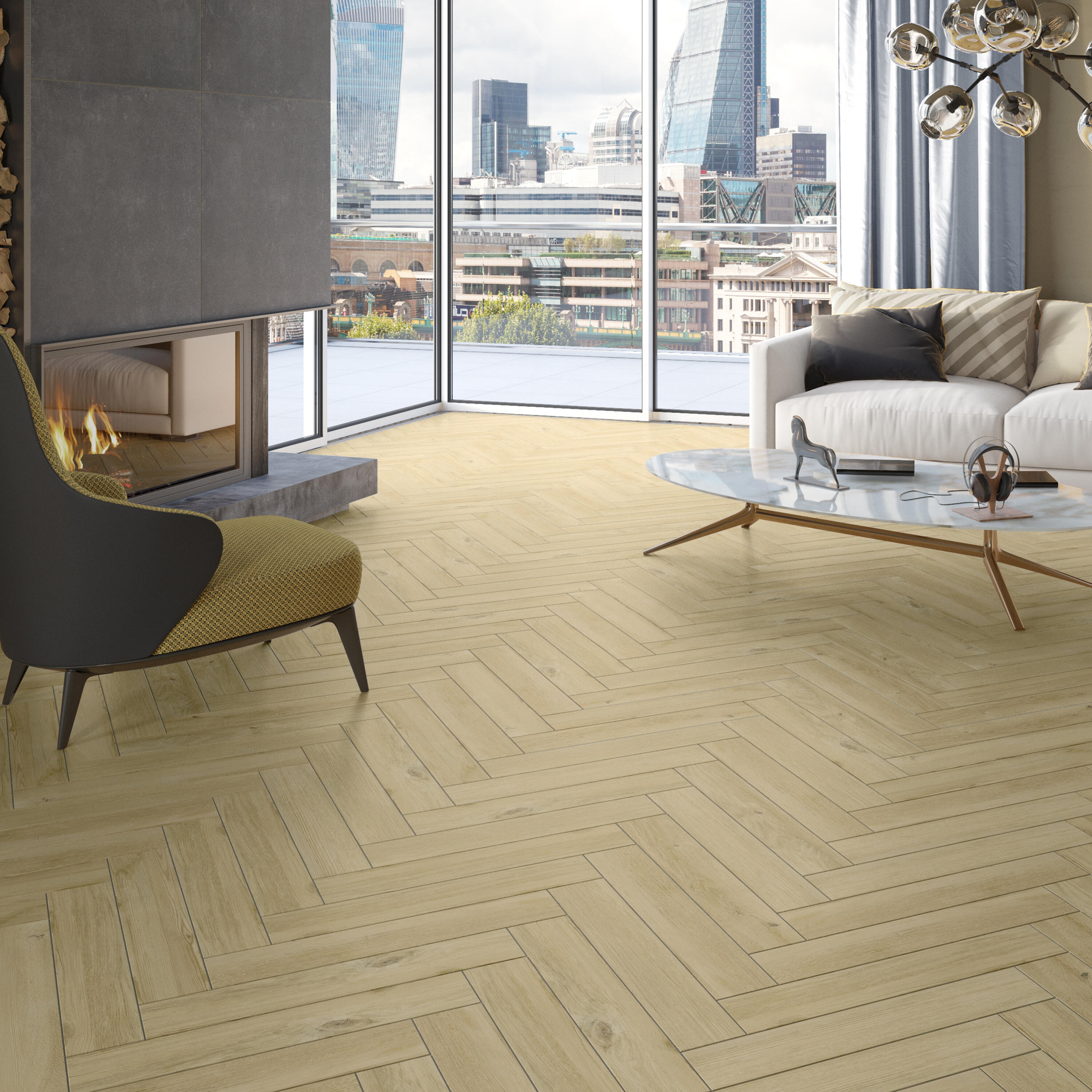 Gres szkliwiony Marilla Oro 11x60 cm 0,72 m2 - 2