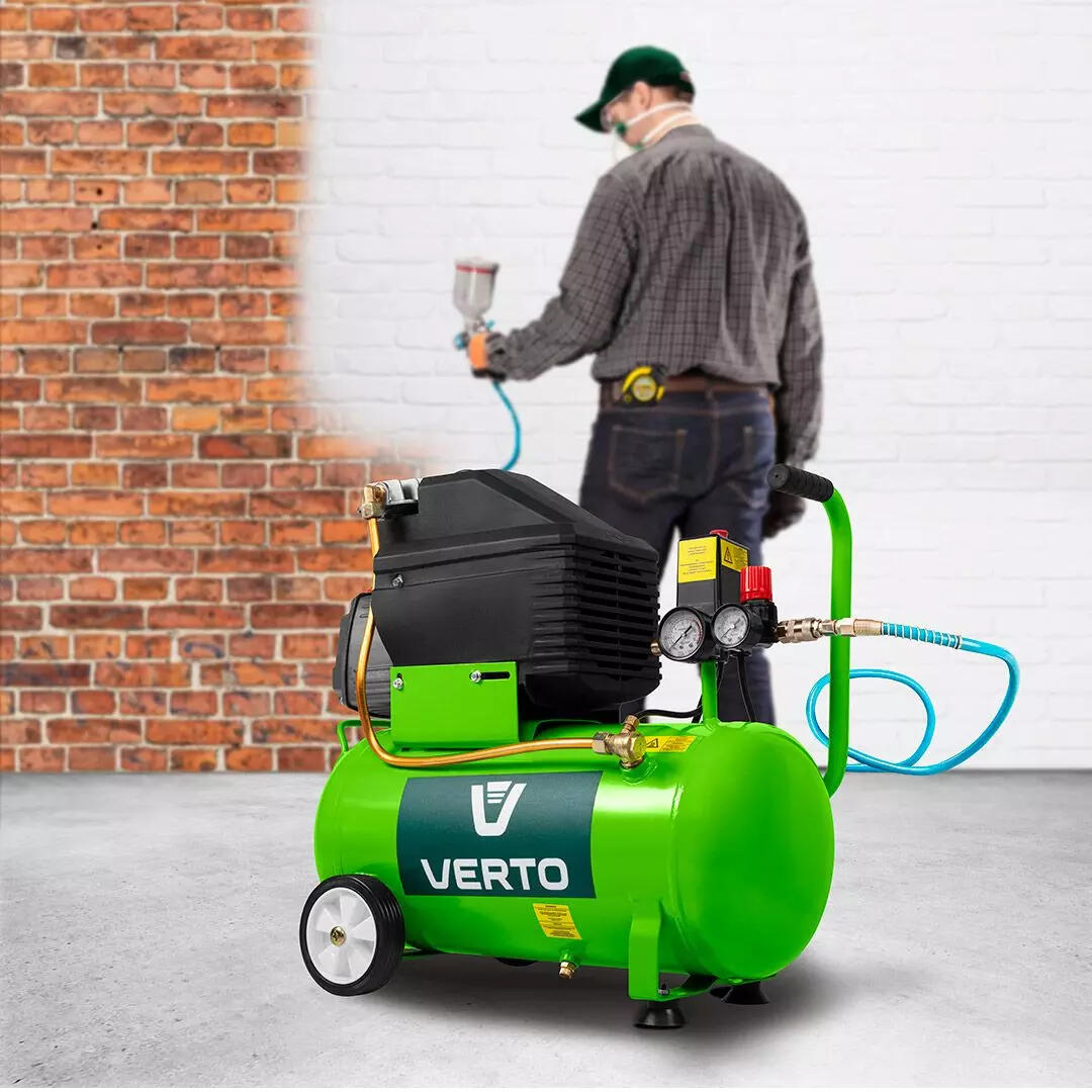 Kompresor olejowy 1,5kW 24L 73K002 Verto - 3