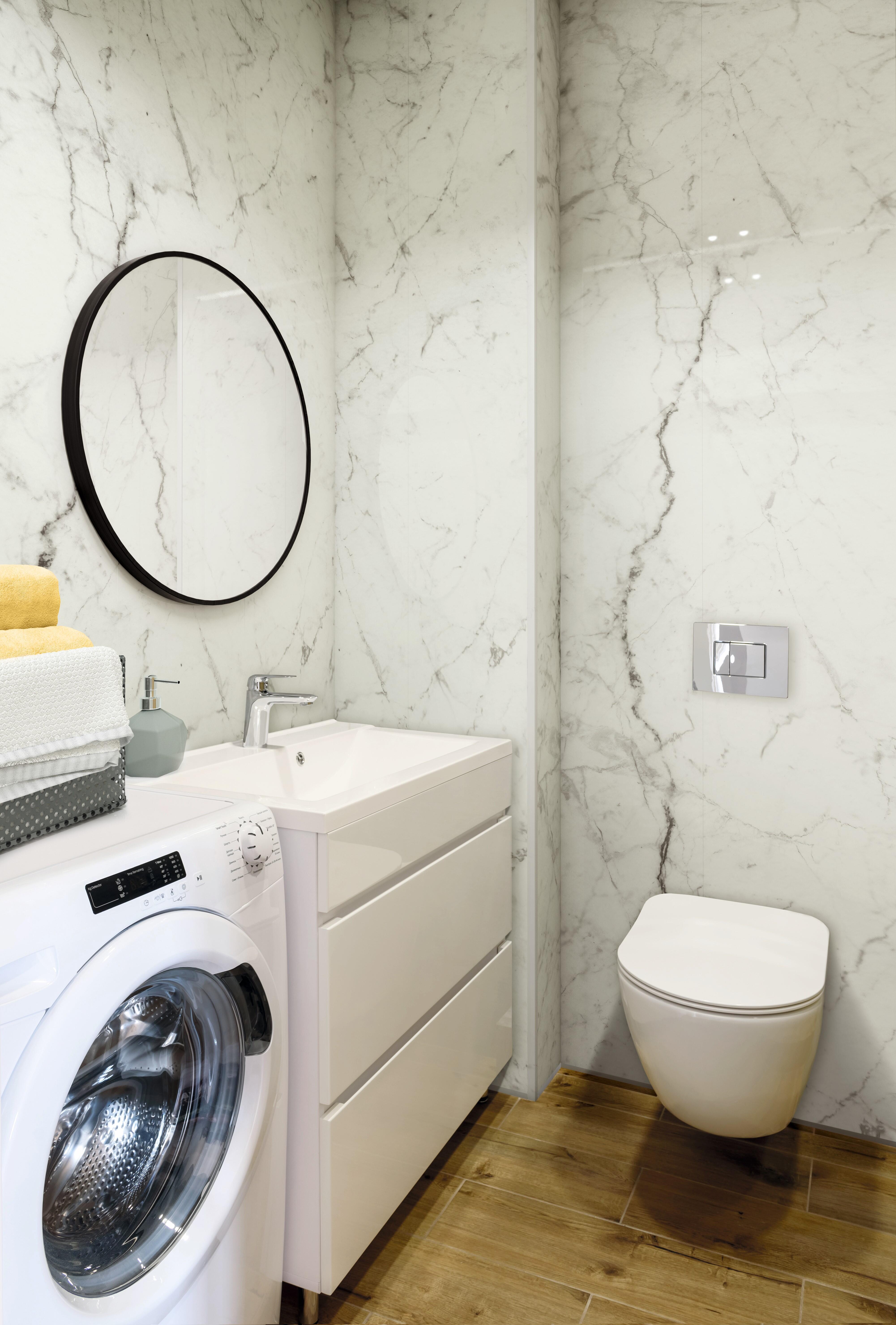 Panel ścienny PCV Motivo Blank Marble op.2,65 m2 - 2