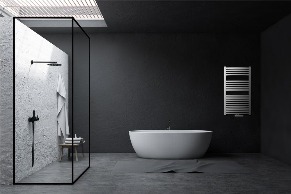 Grzejnik łazienkowy Invena 540x1000 mm, biały - 2