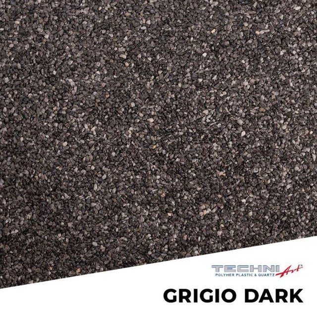 Zestaw na kamienny dywan na 1m2 Griogio Dark