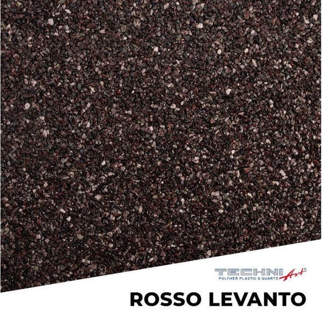 Zestaw na kamienny dywan na 1m2 Rosso Levanto