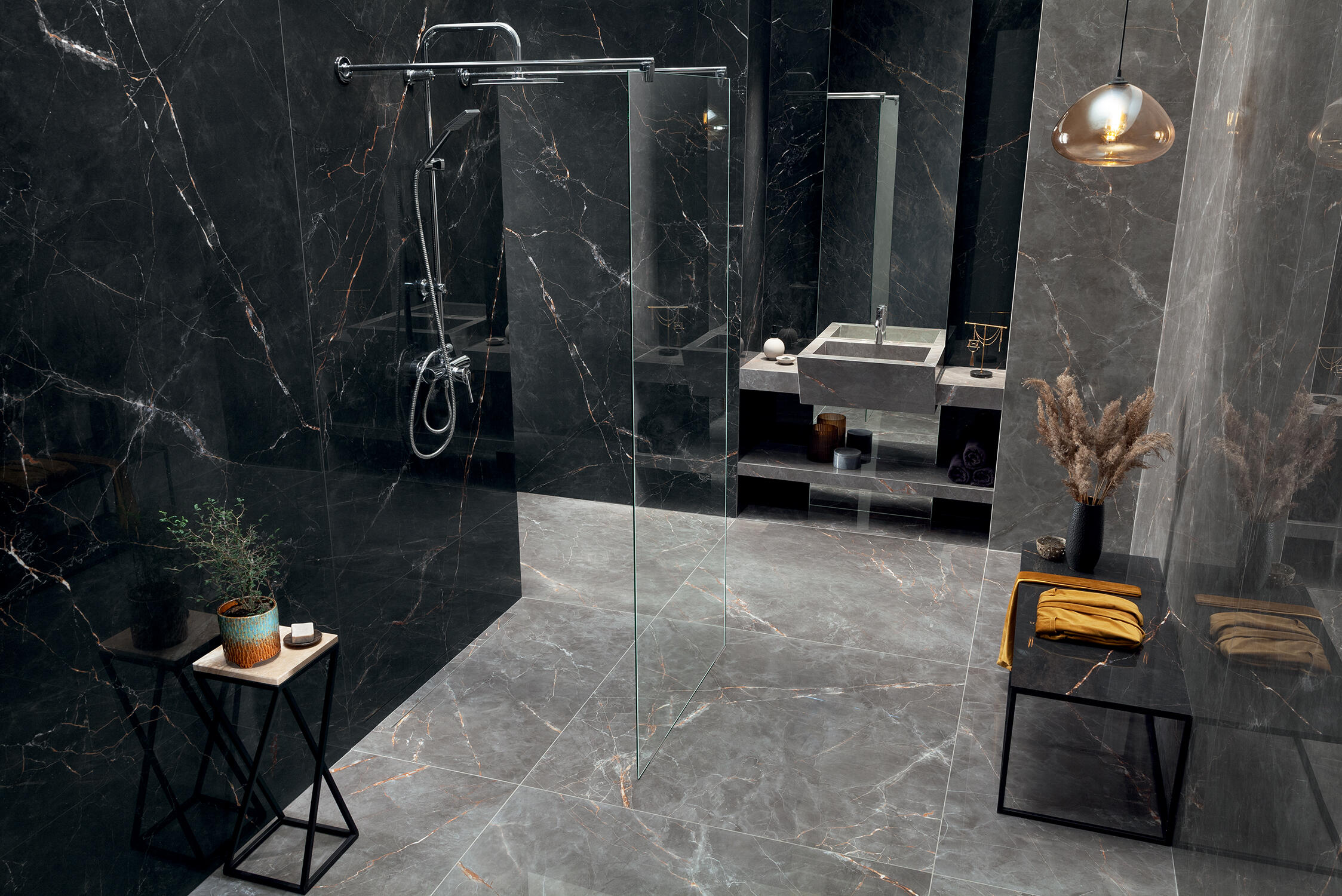 Gres polerowany Shinestone Grey 120x240 cm 2.88 m2 - 2