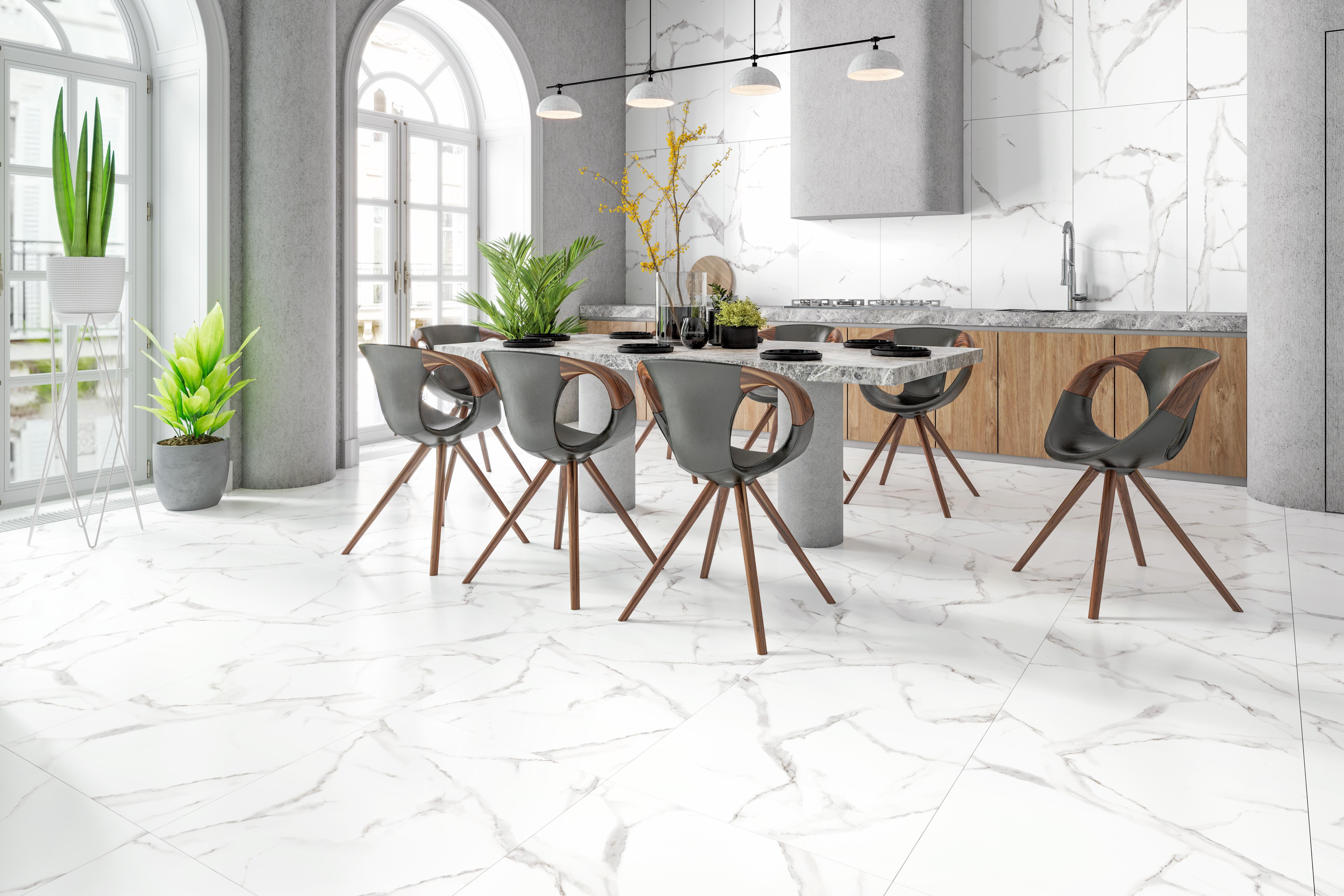 Gres szkliwiony Sicilia White 60x60 cm 1.44 m2 - 2