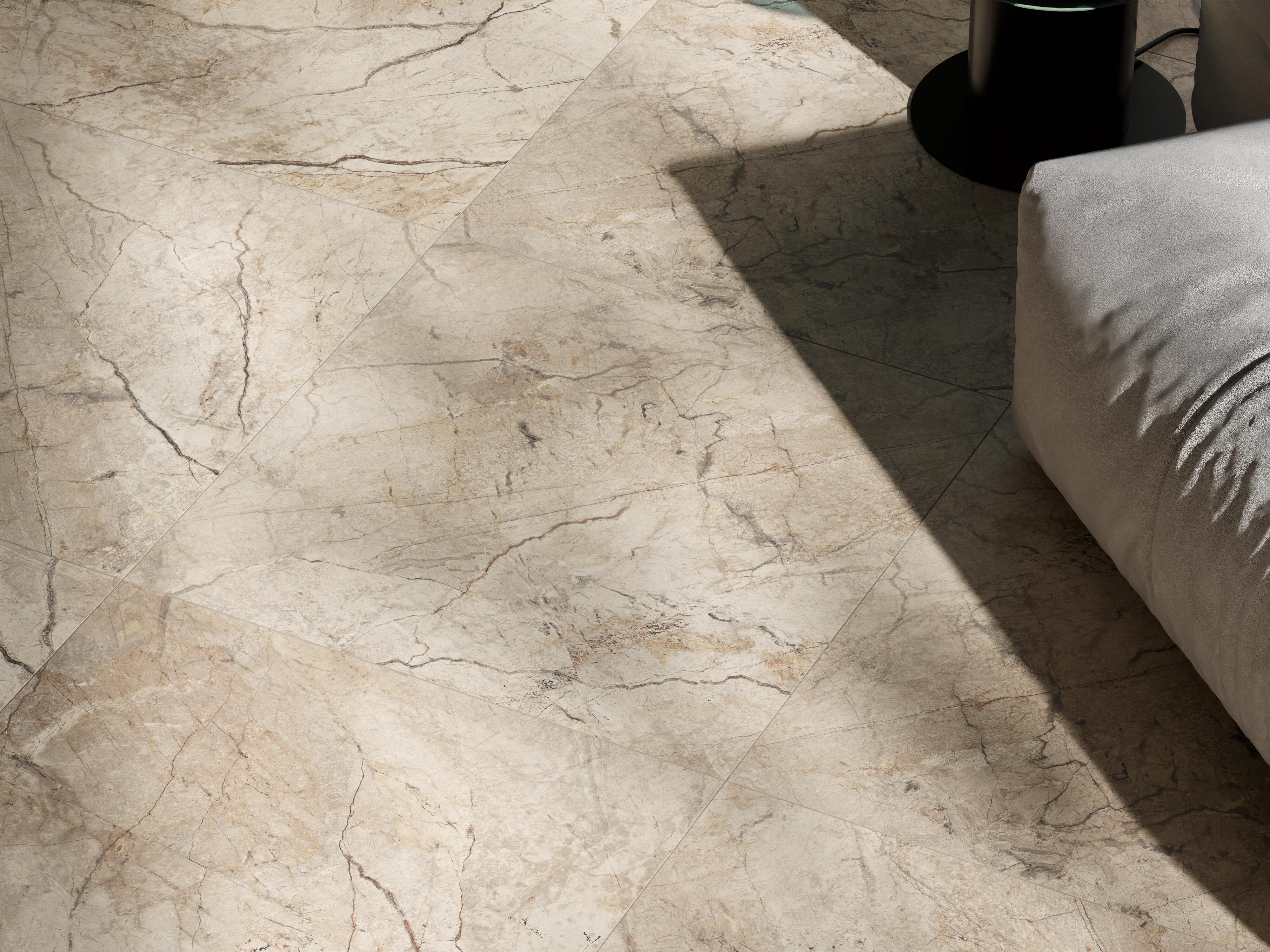 Gres szkliwiony Skyfall Beige Carving 60x60 cm 1.8 m2 - 2