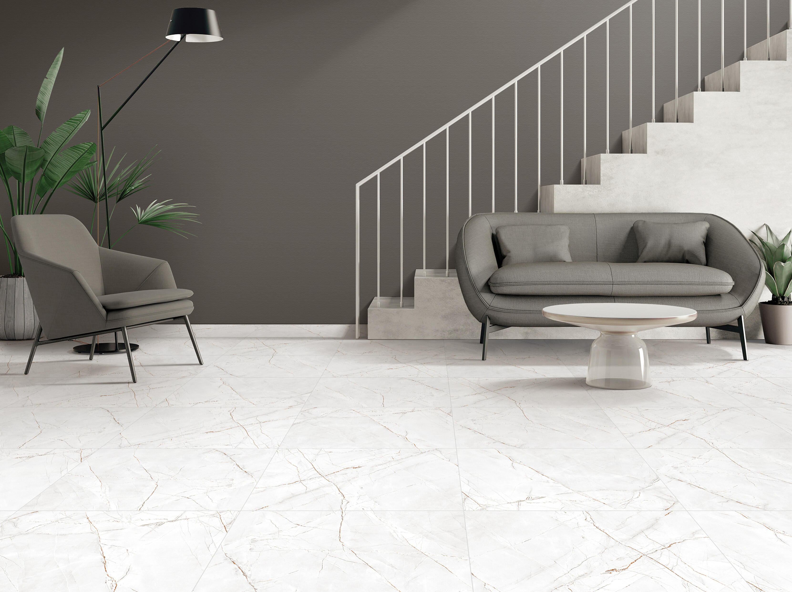 Gres polerowany Prime Valencia Silver Grey 60x60 cm 1,44 m2 - 2