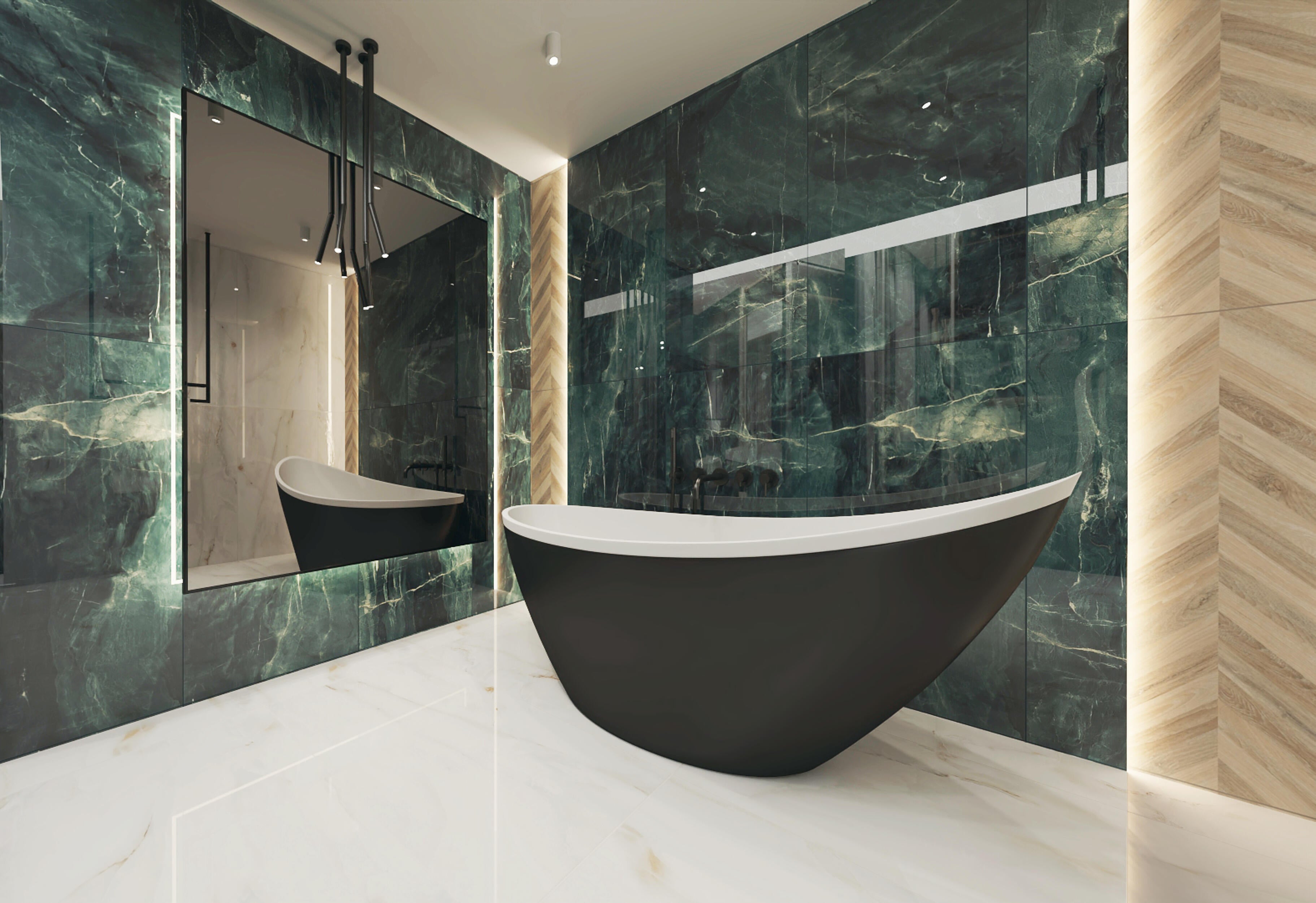 Gres polerowany Nicea Green 60x120 cm 1.44 m2 - 2