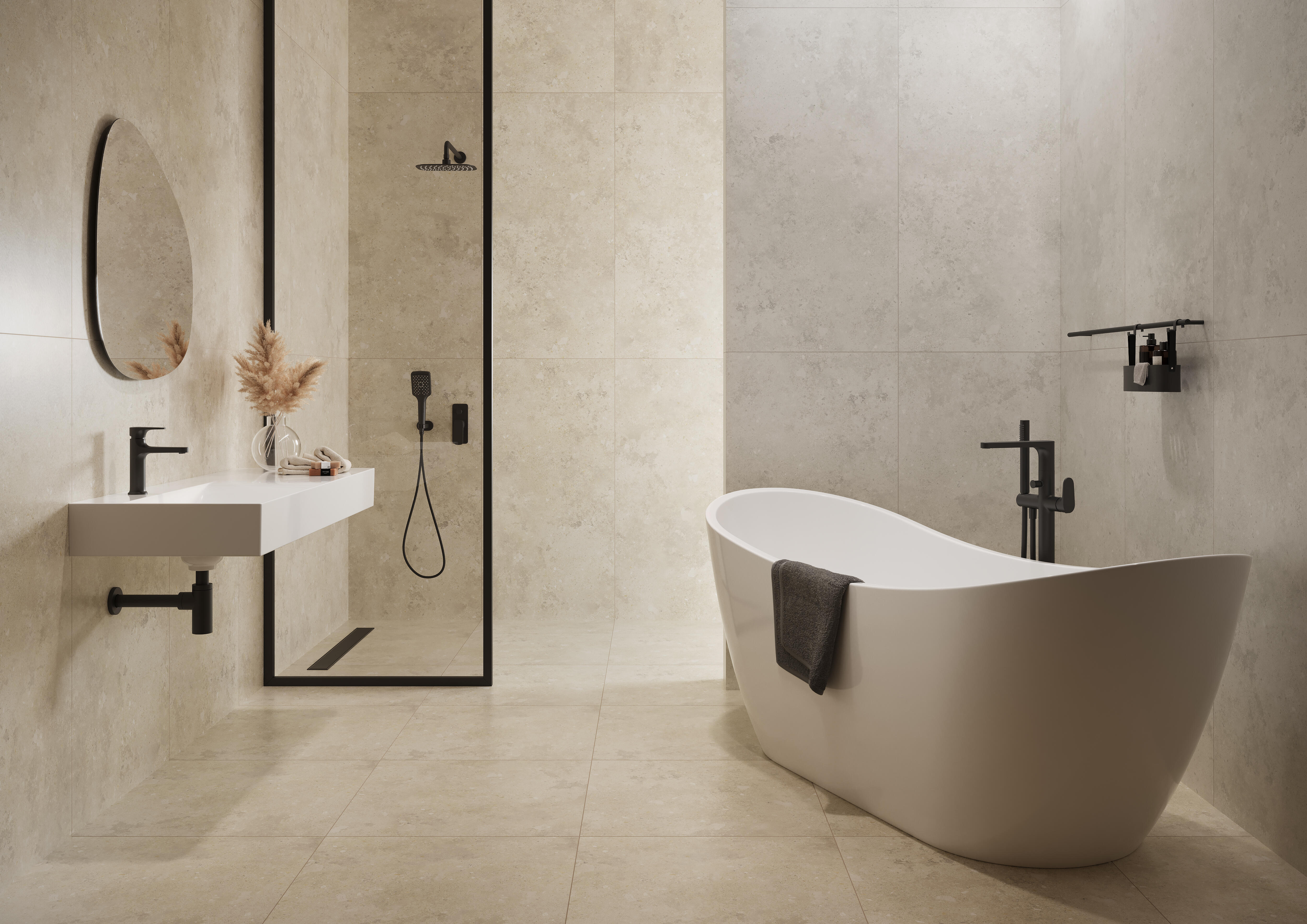 Gres szkliwiony Florys White 60x60 cm 1,07 m2 - 2