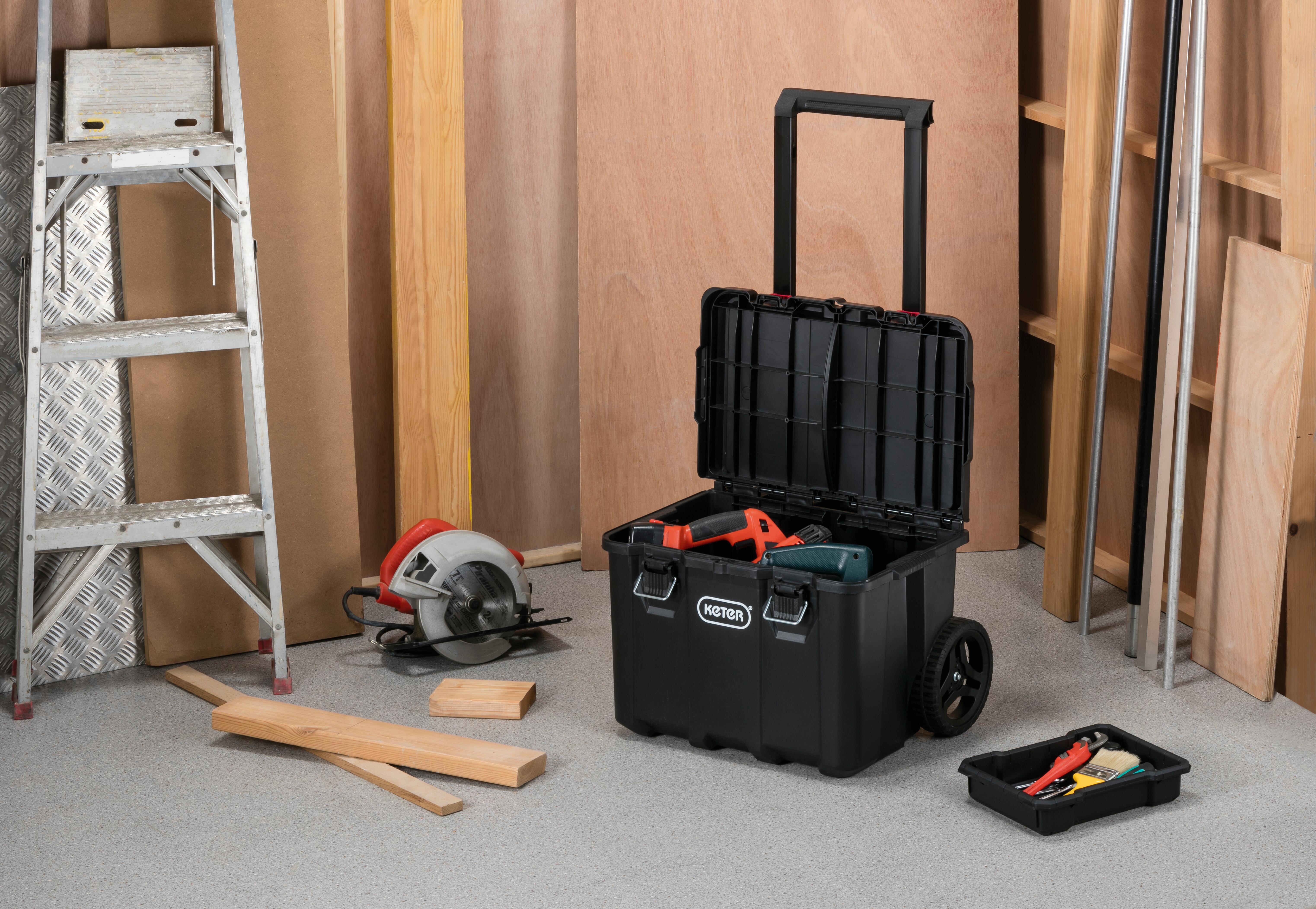 Zestaw 3 skrzynek Stack'N'Roll 150L - KETER - 2