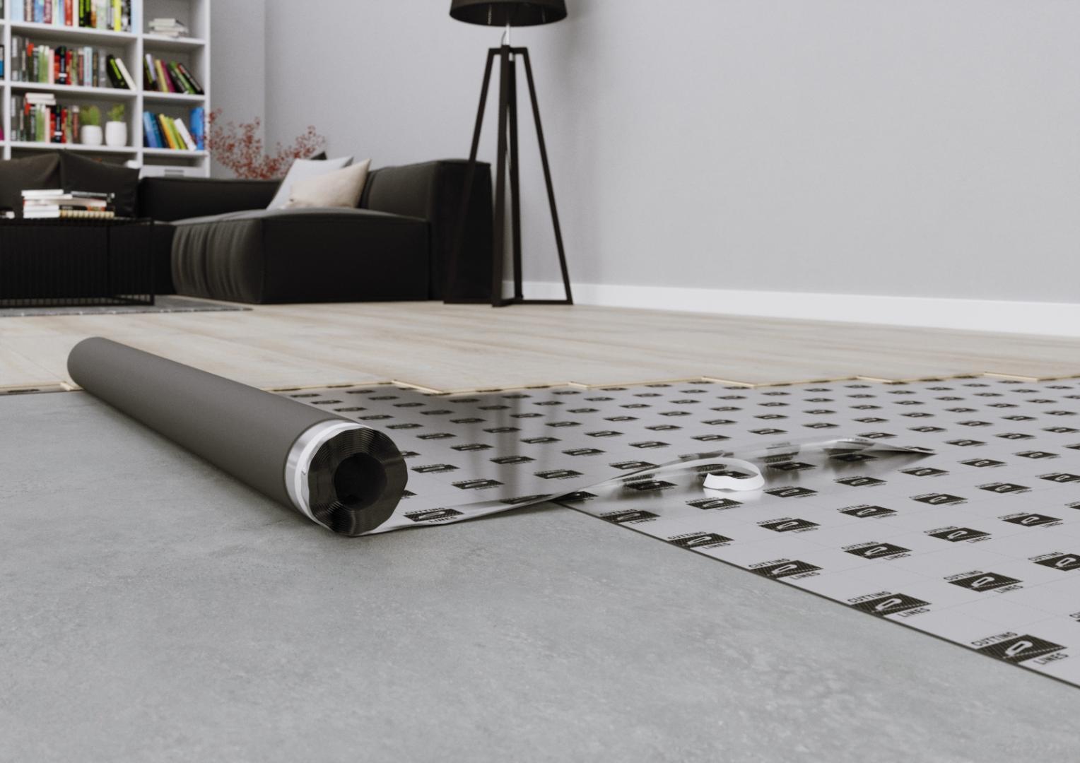 Podkład pod panele laminowane Afirmax Optimus Aquastop 2 mm op. 10m2 - 2
