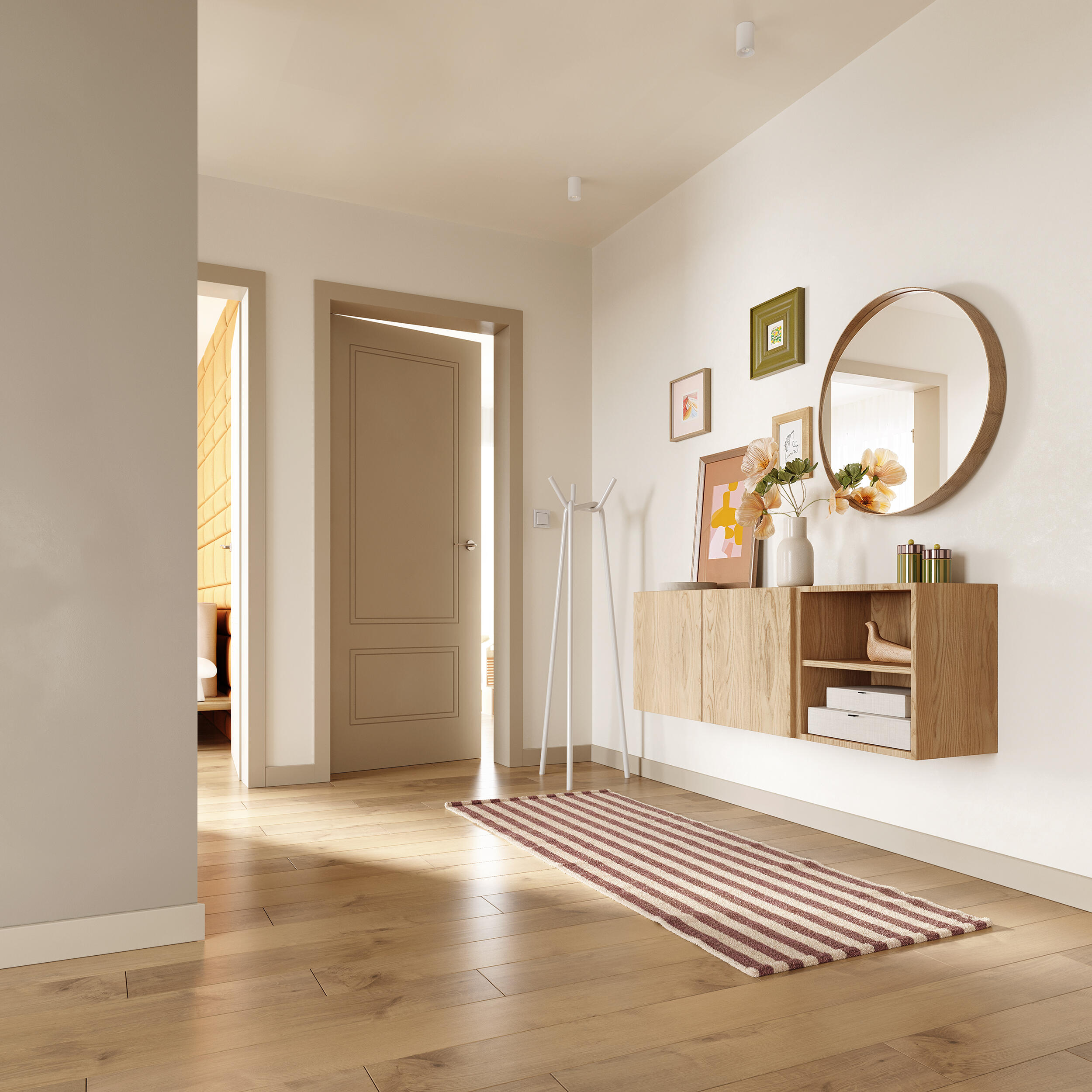 Listwa przypodłogowa Linela 416 2000x80x16 kaszmir - 2