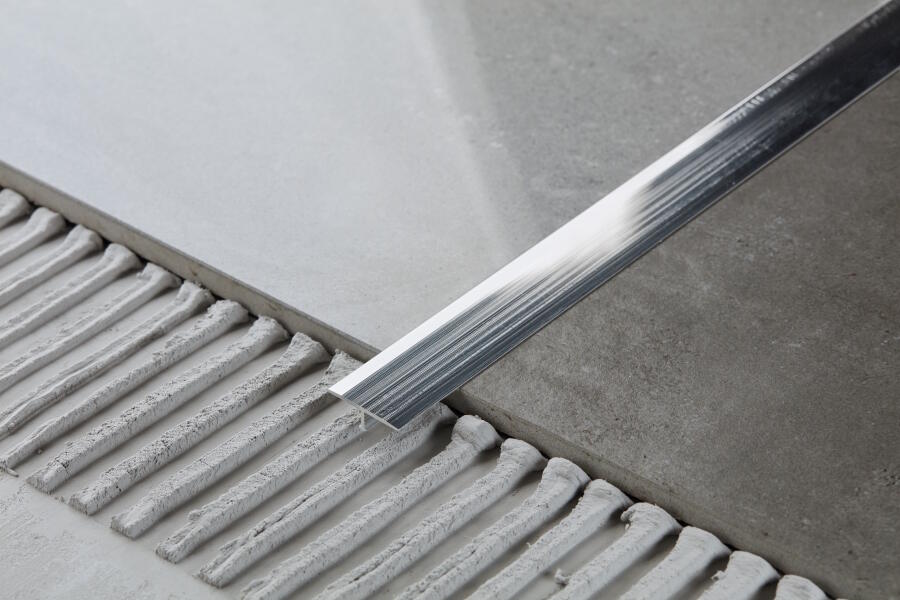 Profil fugowy łączący 18 mm Aluminium 250 cm Srebrny anoda mat CEZAR - 2