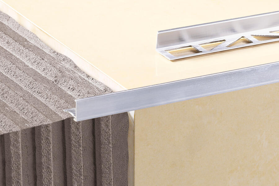 Profil  narożny 10 mm Aluminium 250 cm Złoty anoda mat CEZAR - 2