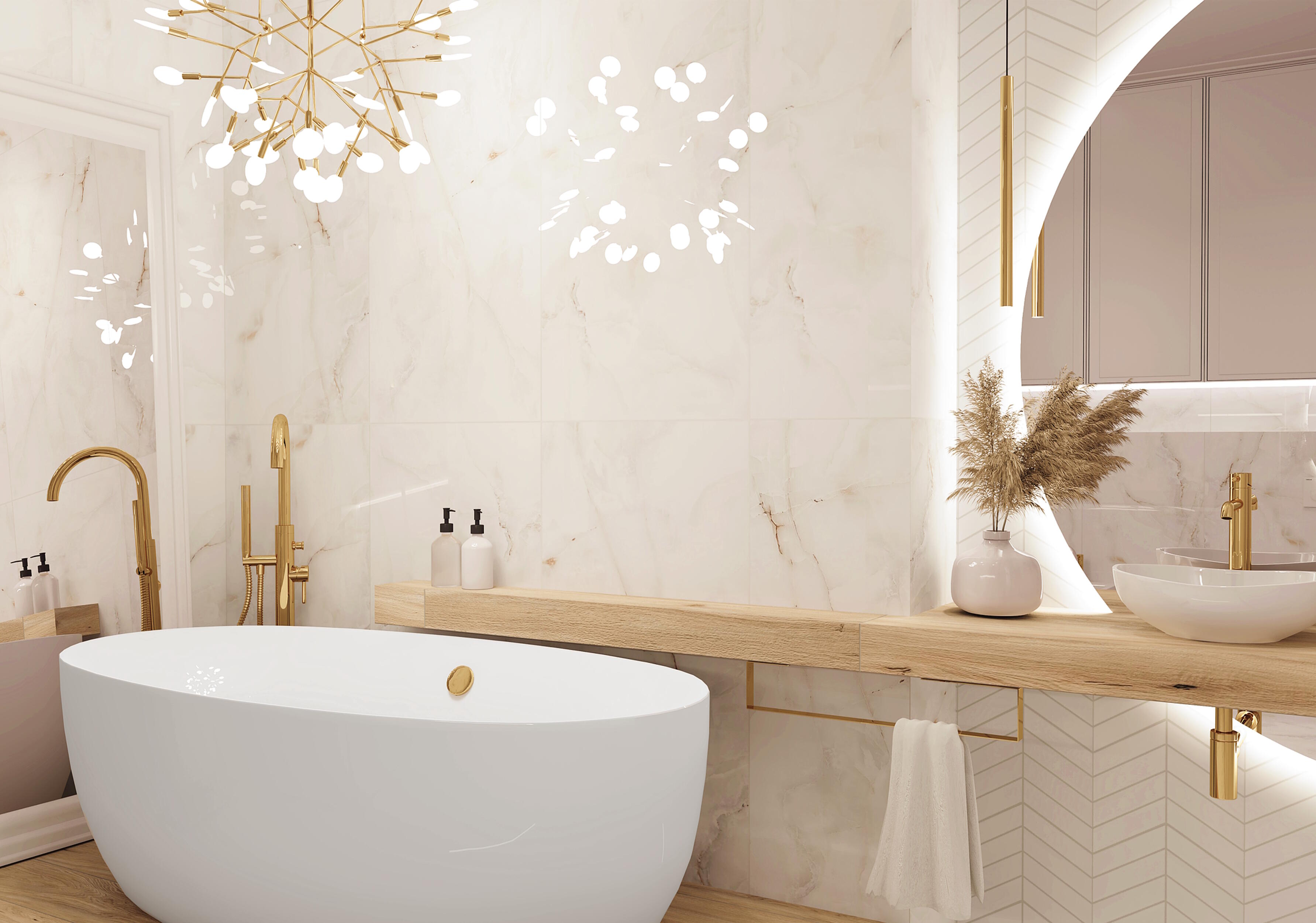 Gres Polerowany Onyx Light 60x120x0.7 1.44 M2 - 2