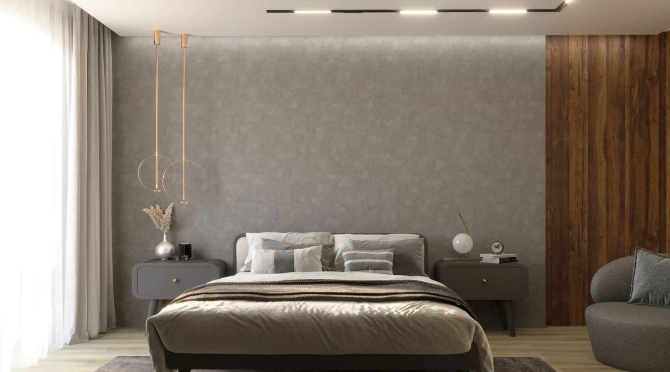 Panel ścienny Spectra Wall Beton Jasny 4,0 mm 60x30 - 2
