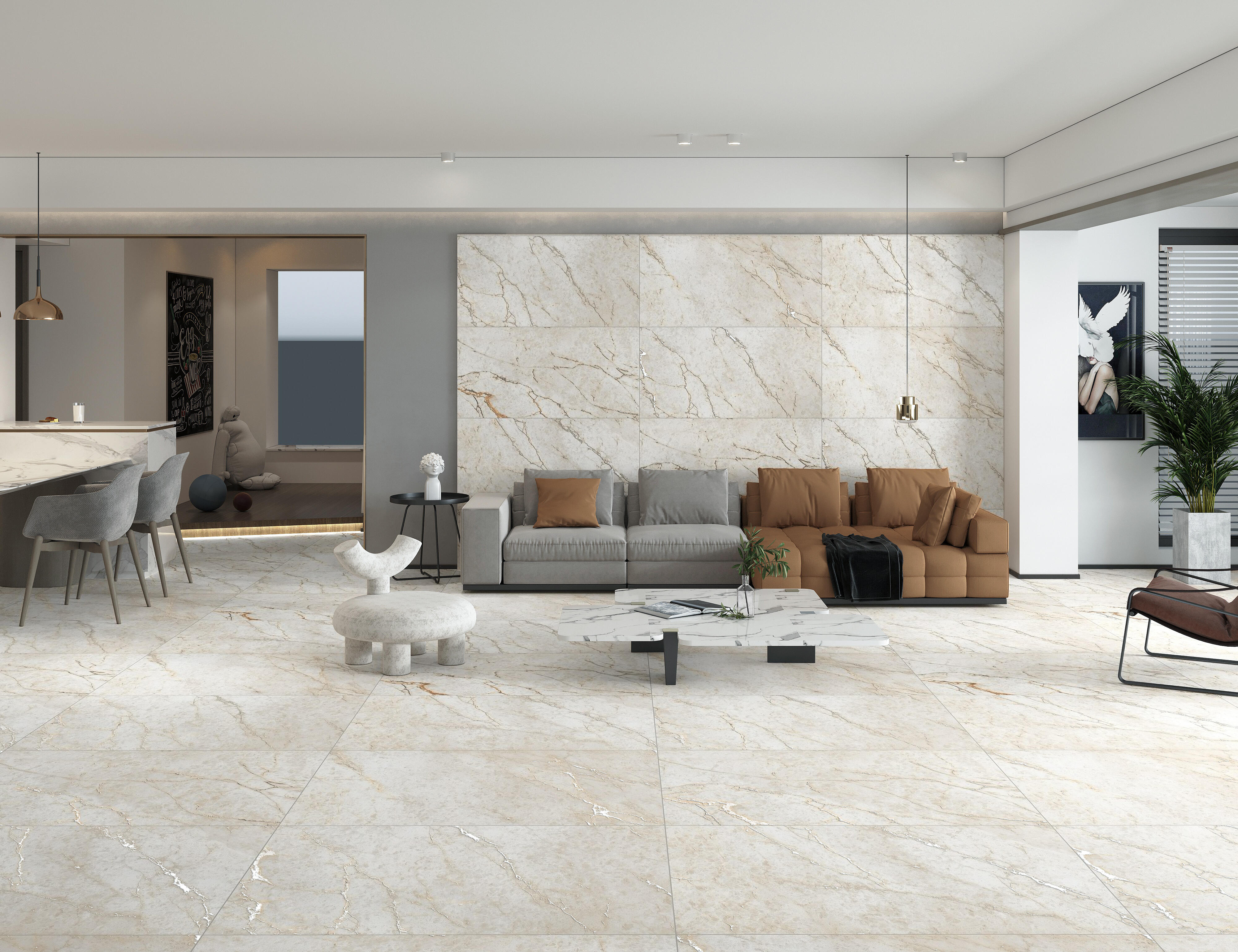Gres szkliwiony Grest White mat glue 60x120 1,44 m2 - 2