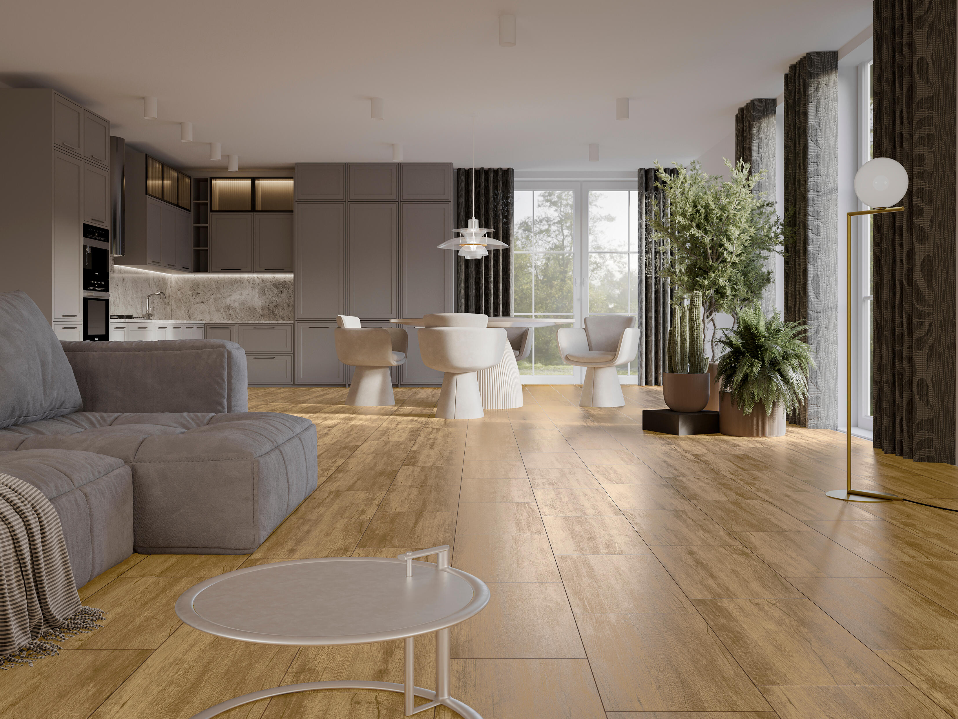 Gres szkliwiony Alterwood Honey 30x60 1,62 m2 - 2