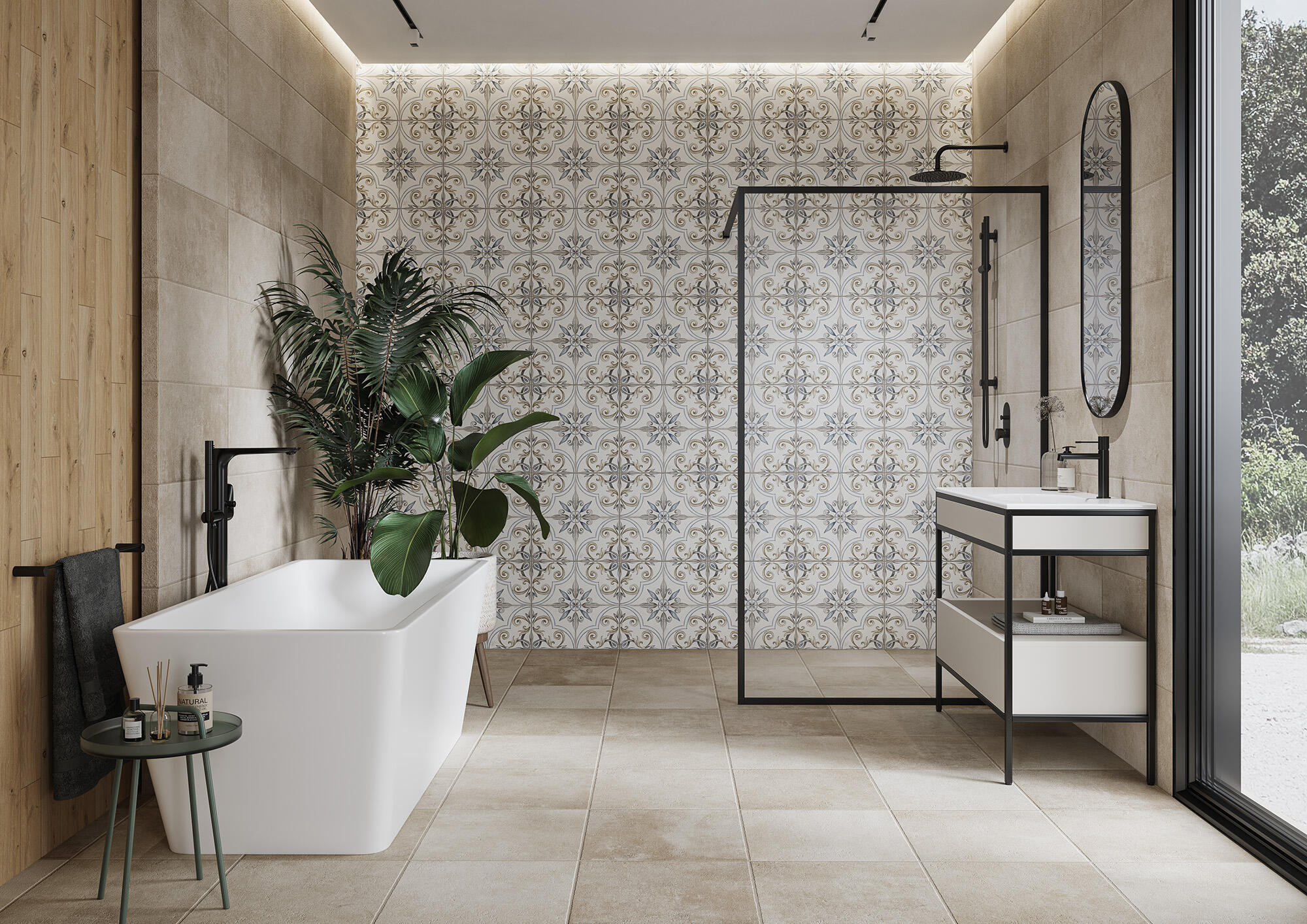 Gres szkliwiony Albergo Ivory 29,8x59,8 1,6 m2 - 2