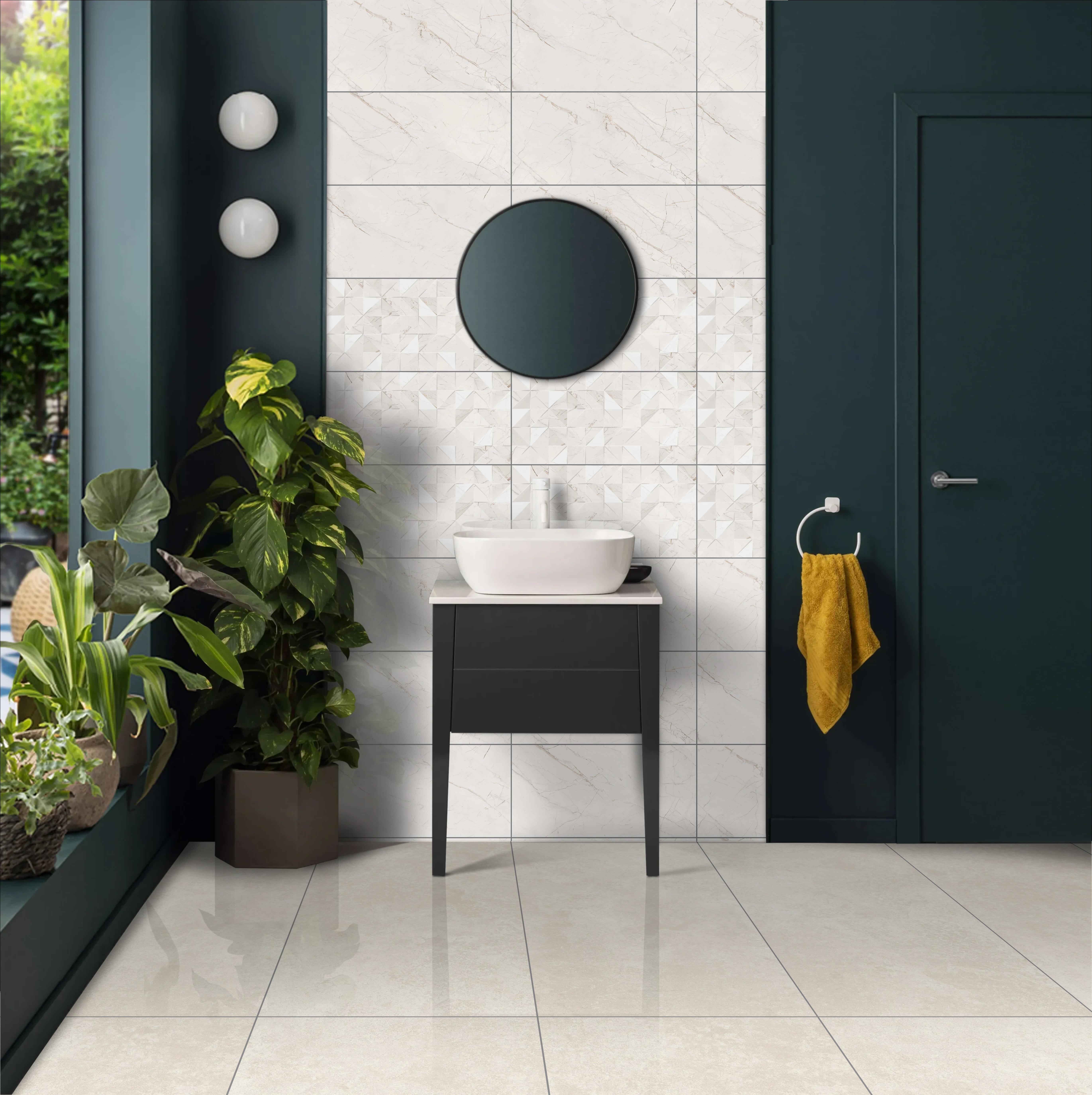 Płytka ścienna Bellagio White glossy rektyfikowana 30x60 0,9 m2 - 2
