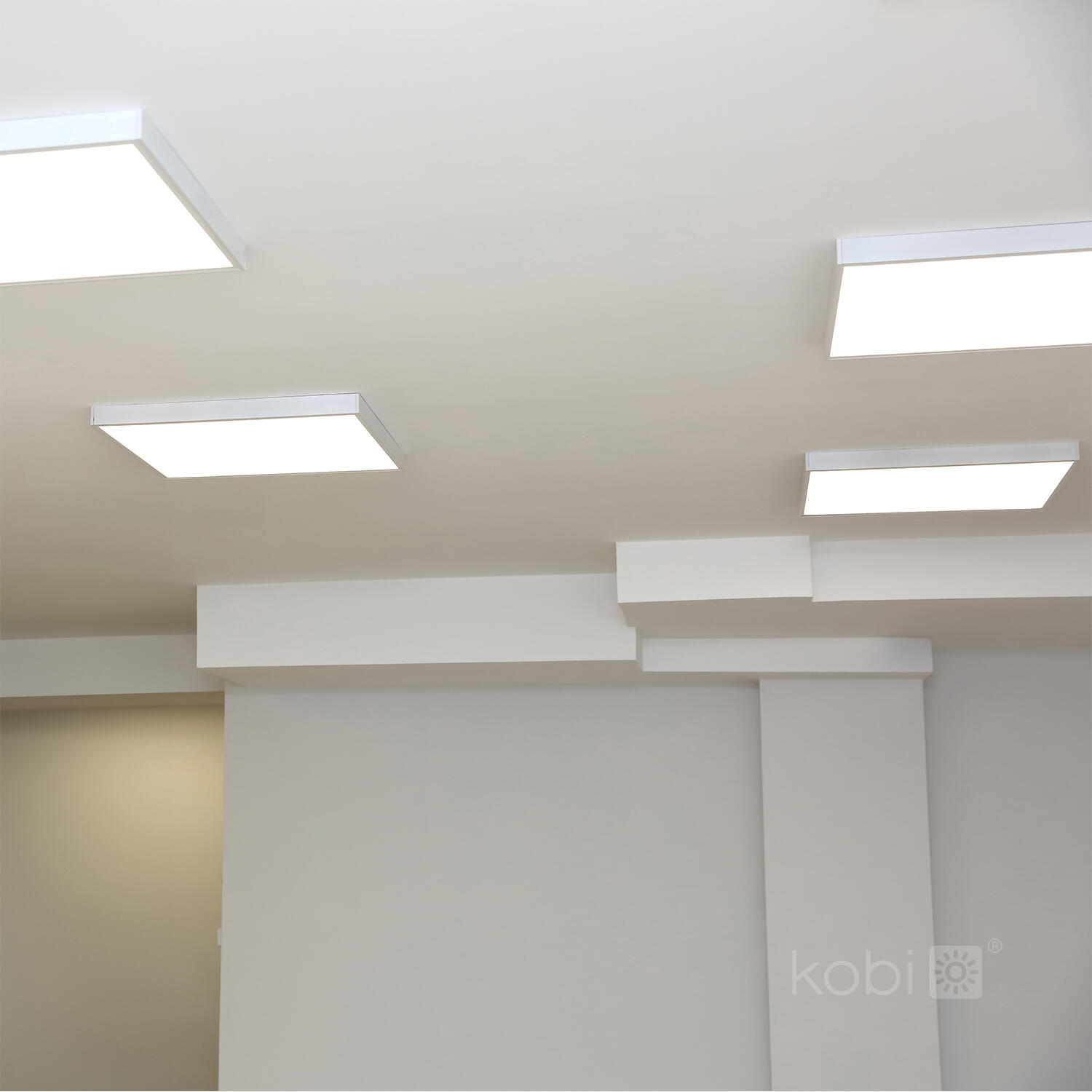 Rama do panelu LED 60x60cm klik, biała - 2