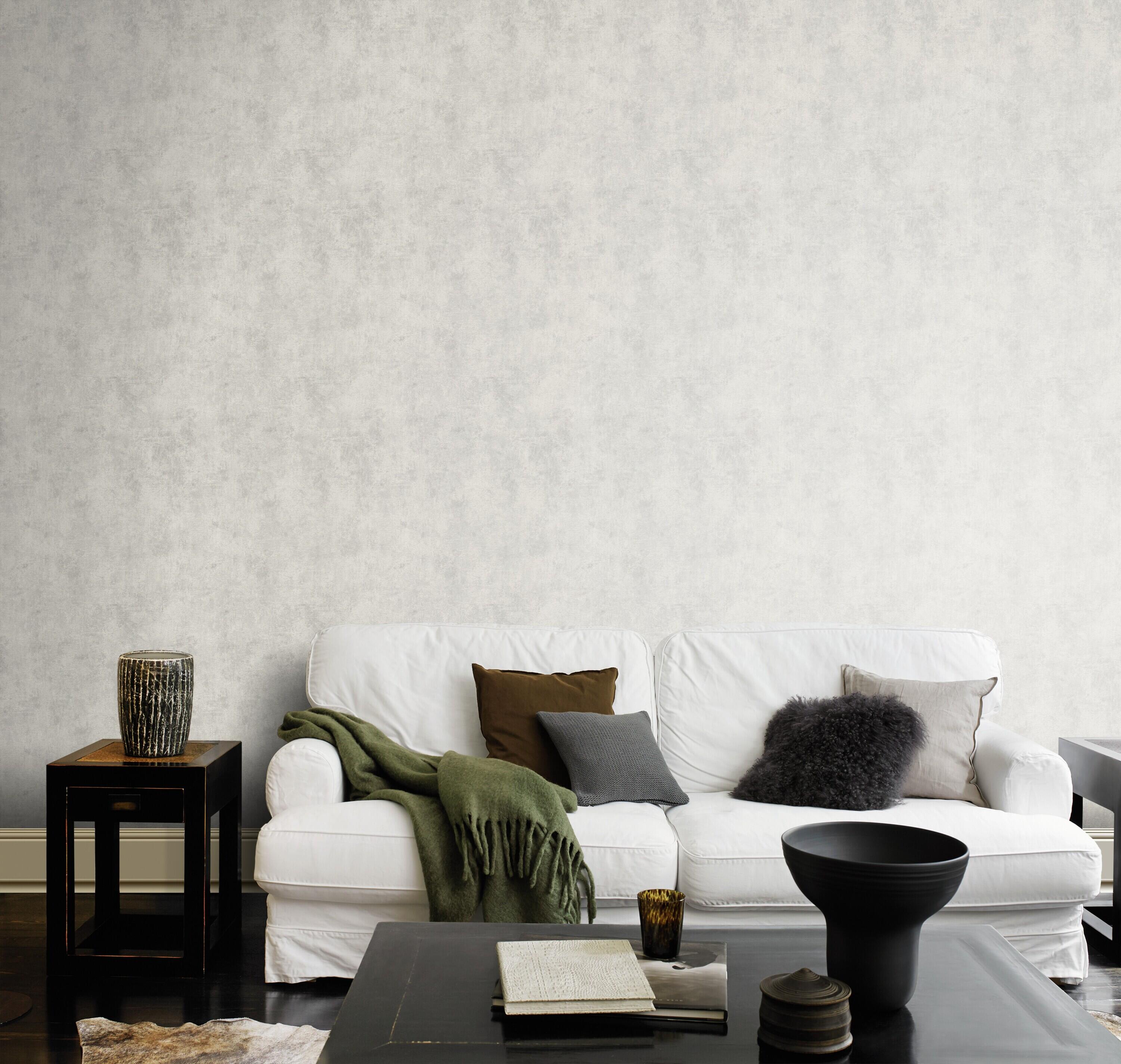 Tapeta Beton tynk szary - 2