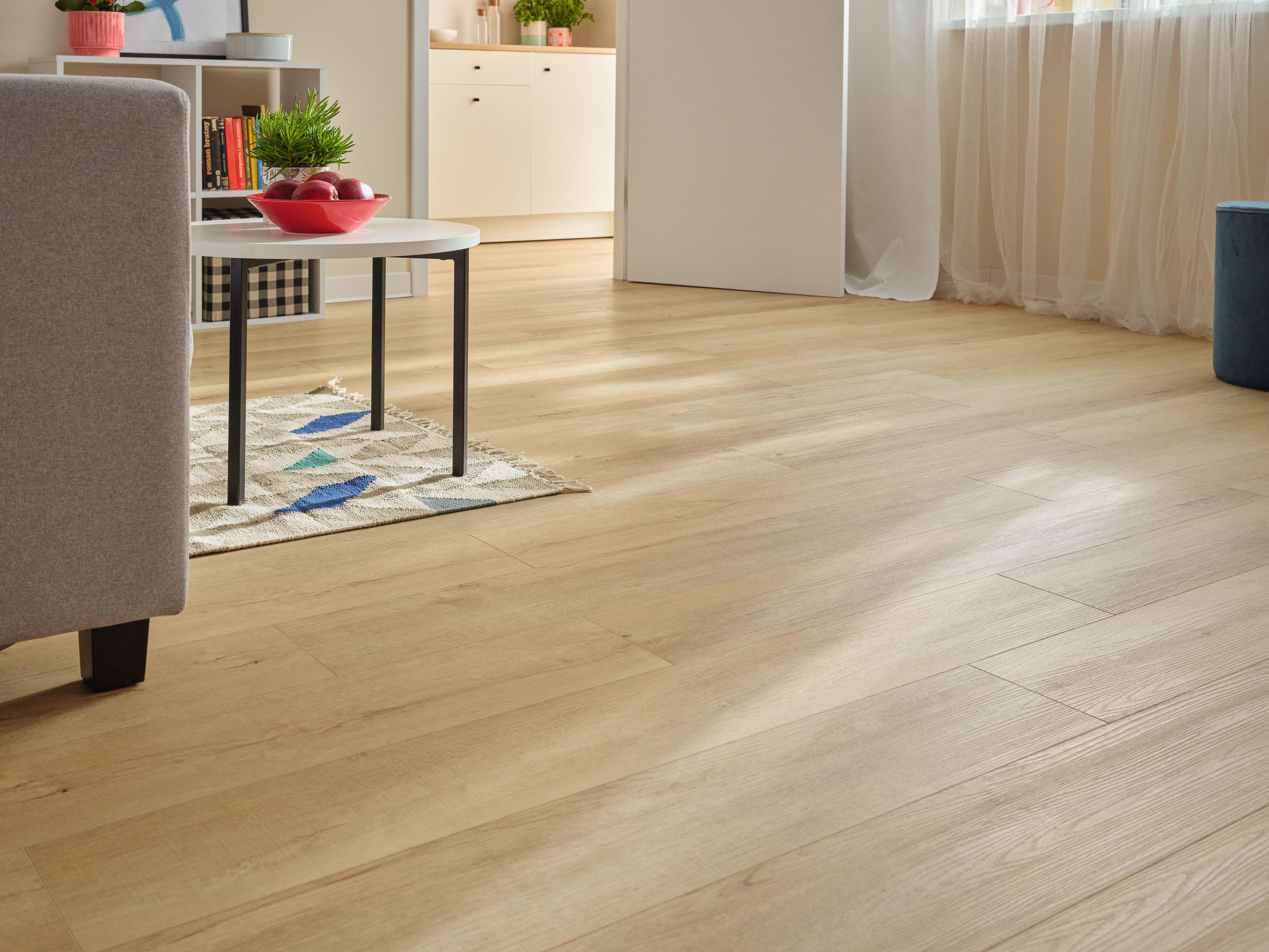 Panel winylowy SPC Vilo Pure Oak kl.32, 4+1mm op. 2,22 m2 z podkładem, wodoodporny - 2